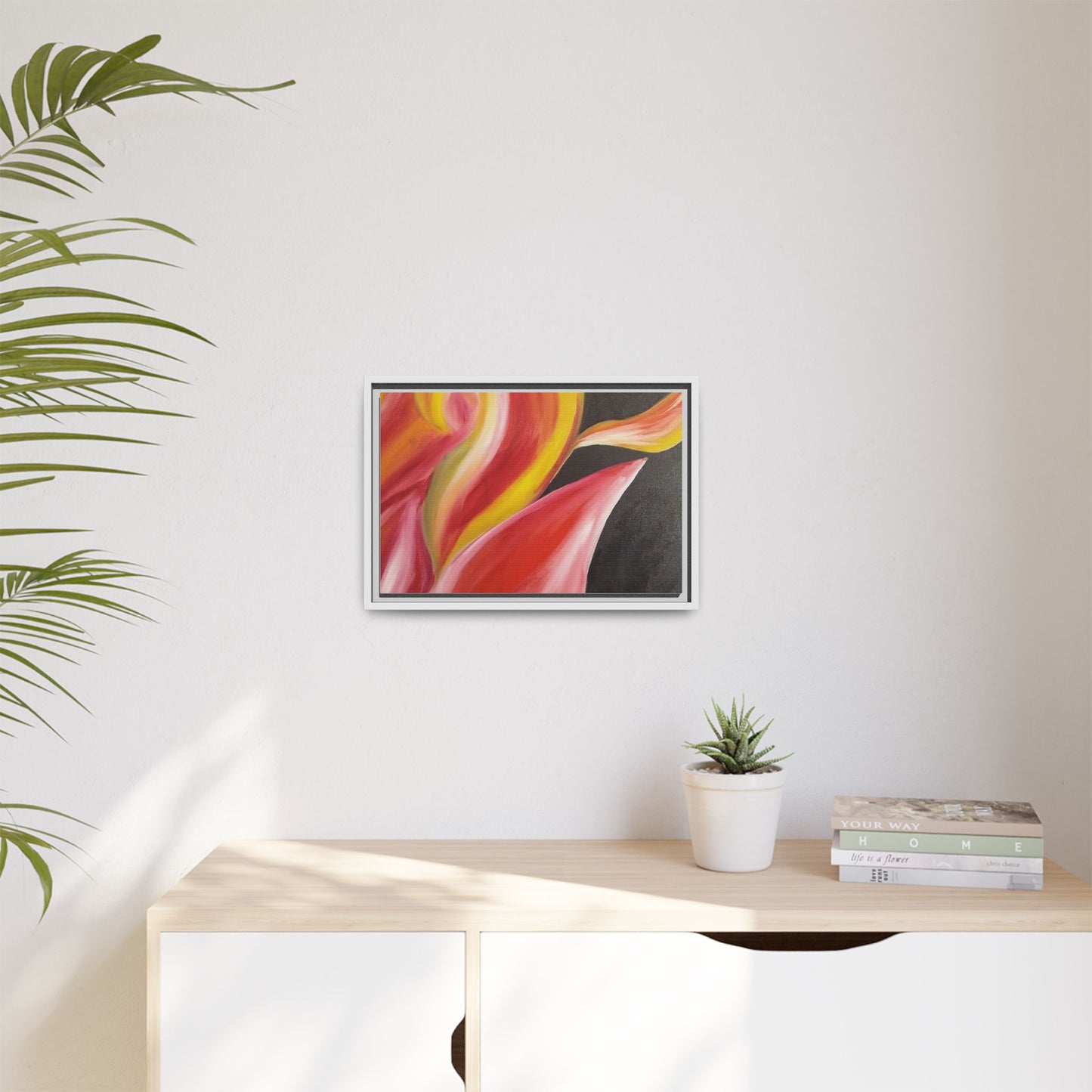 'A Autistic Phoenix' Framed Canvas Art