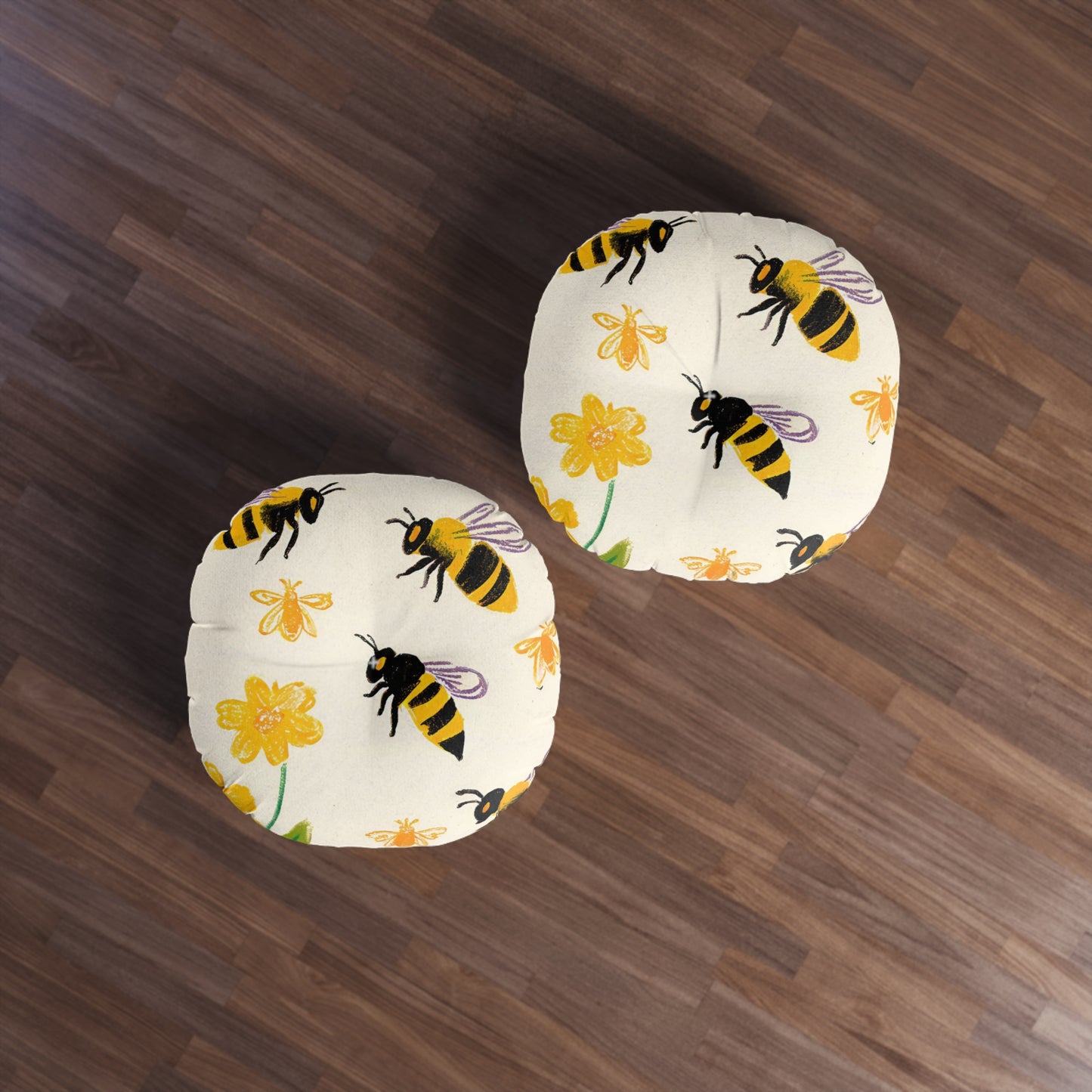 Buzzy Tufted Floor Pillow