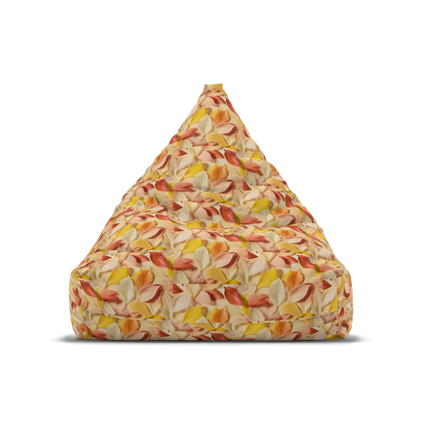Textured Petals Bean Bag Chair Cover