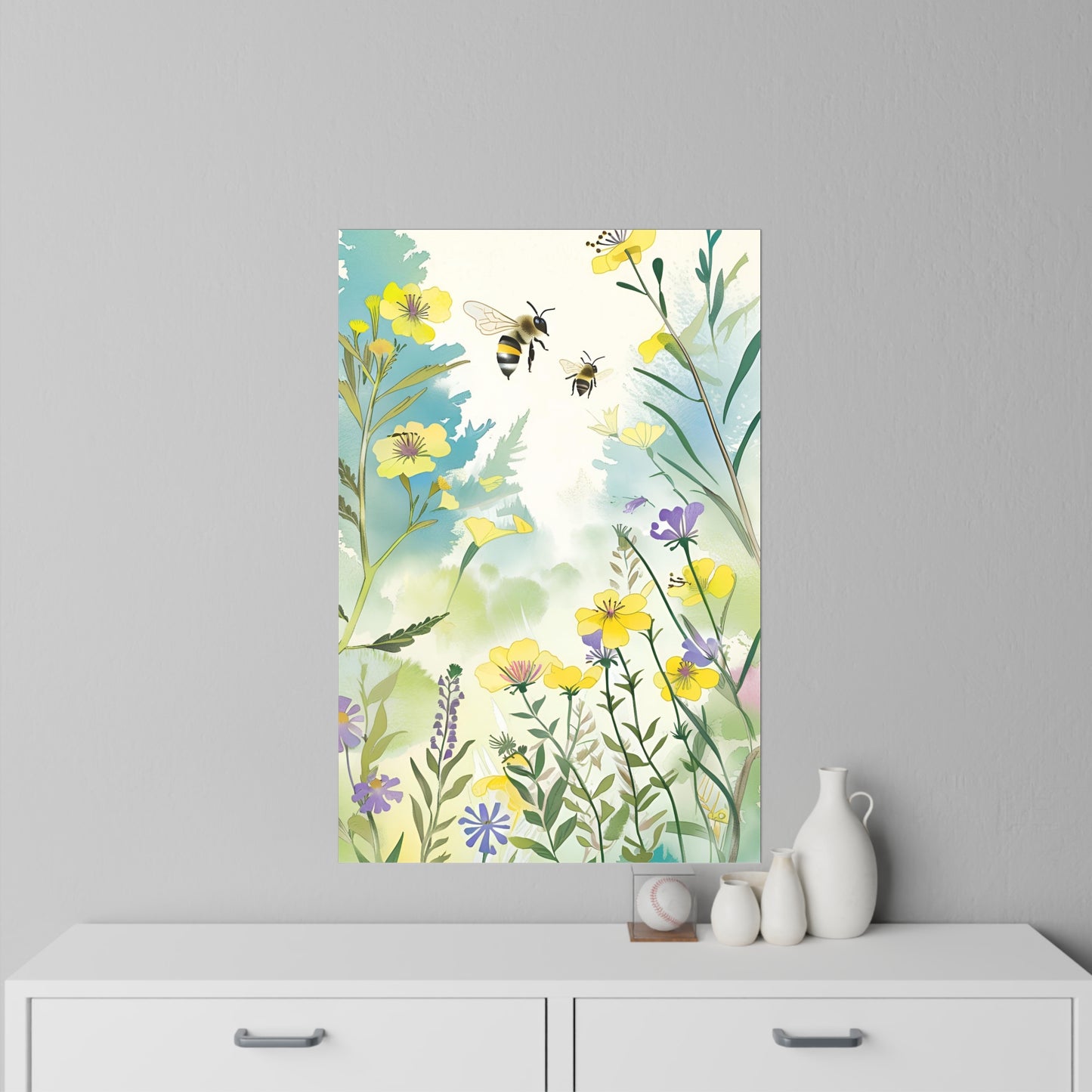 Bee Garden Wall Decals