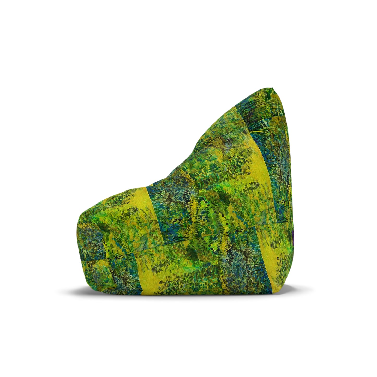 'Greens' by Julie Fejer Bean Bag Chair Cover