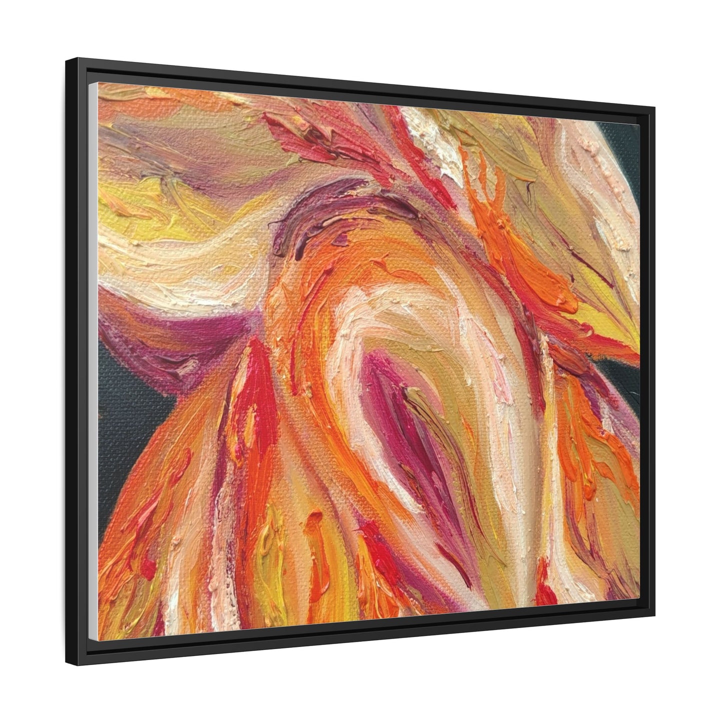 Dramatic Awakening Framed Canvas Art