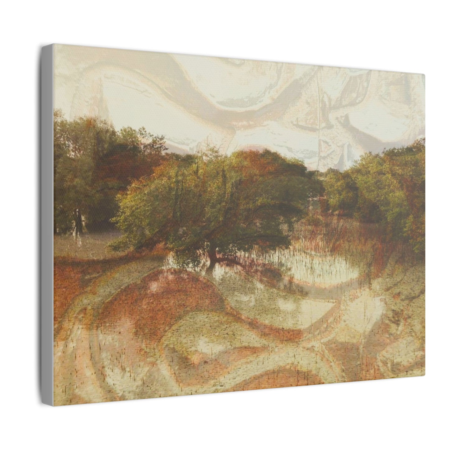 Serene Mangroves Canvas