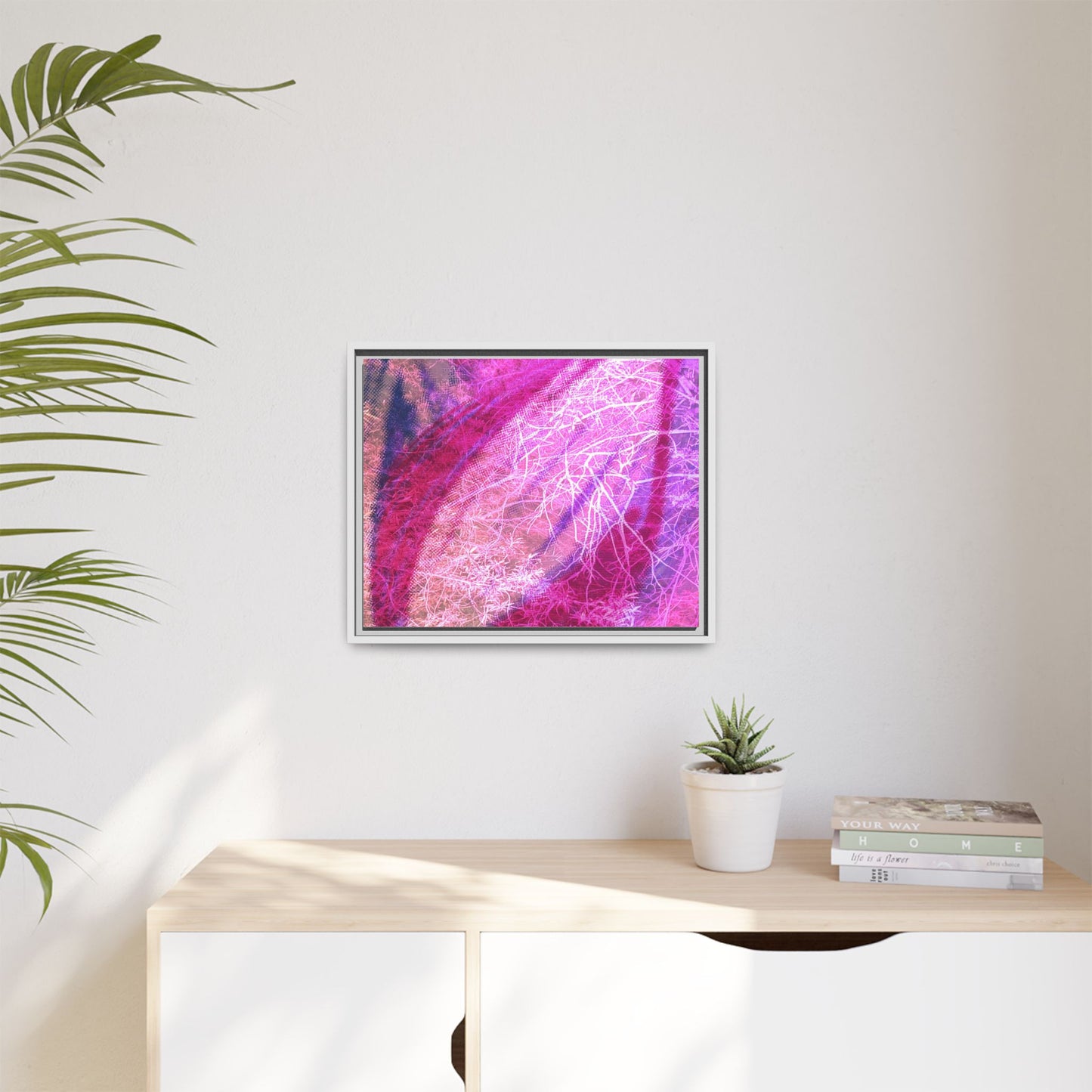 Bloom Framed Canvas Art