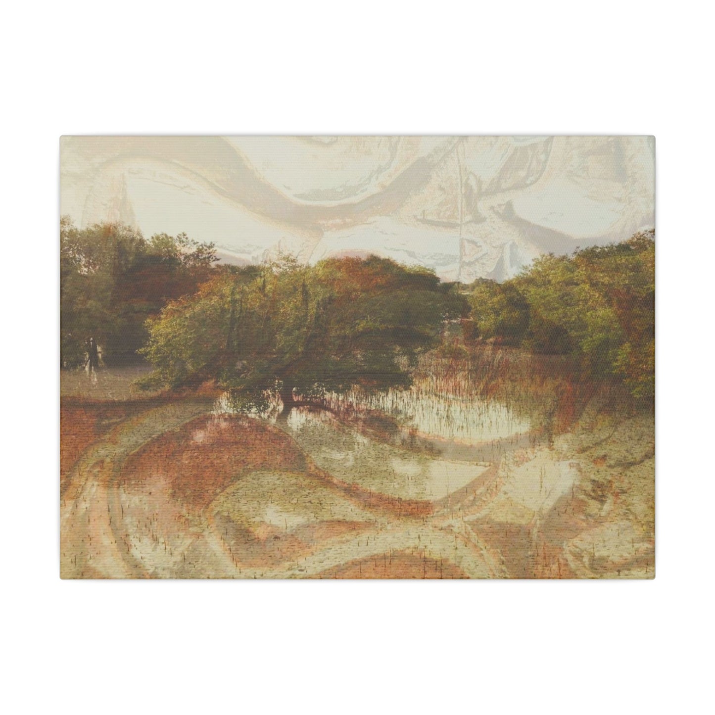 Serene Mangroves Canvas