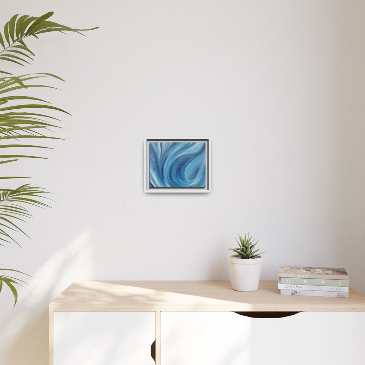 Intrinsic Reflection Framed Canvas Art