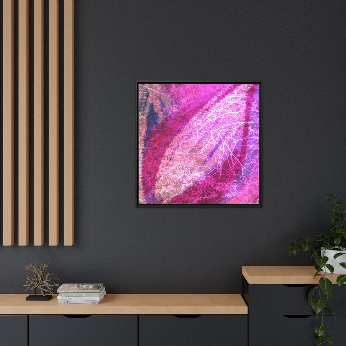 Bloom Framed Canvas Art