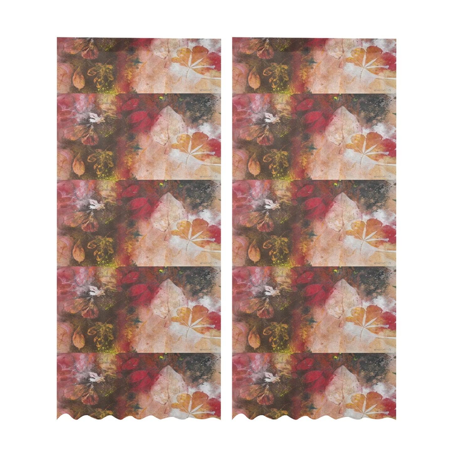 Natur a by Eskild Beck Curtains (Two-Piece)