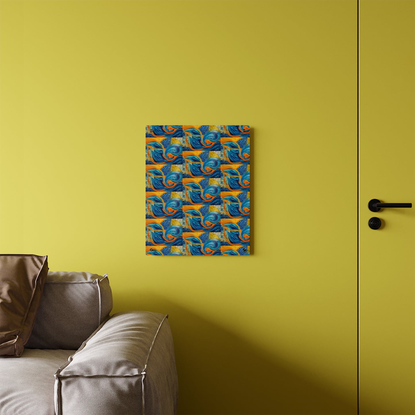 'A Meditation' Acrylic Wall Art Panels