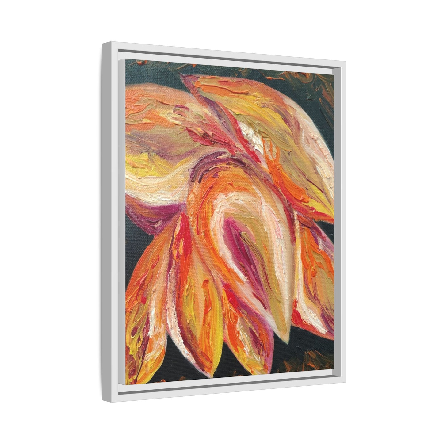 Dramatic Awakening Framed Canvas Art