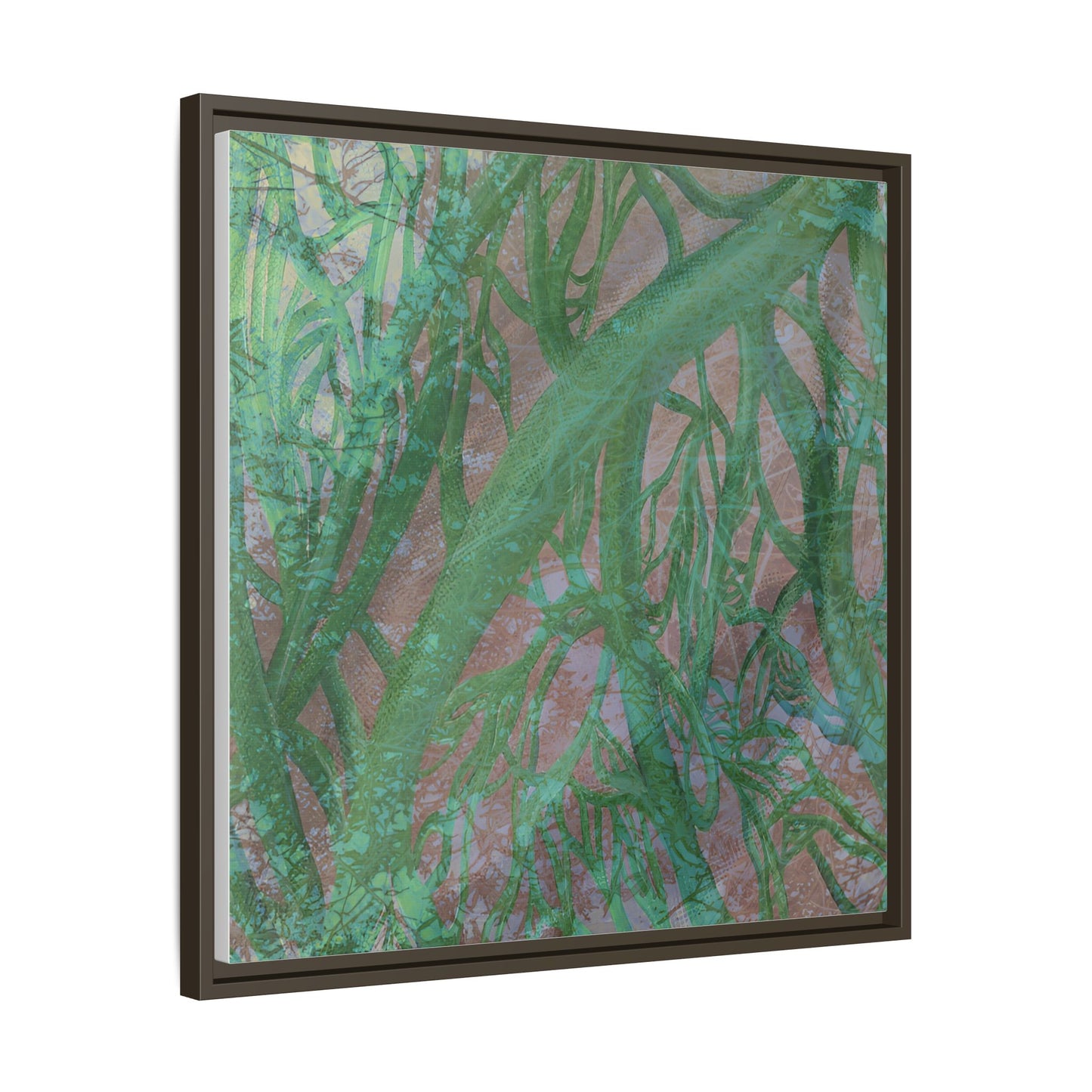 Inner Depths Framed Canvas Art