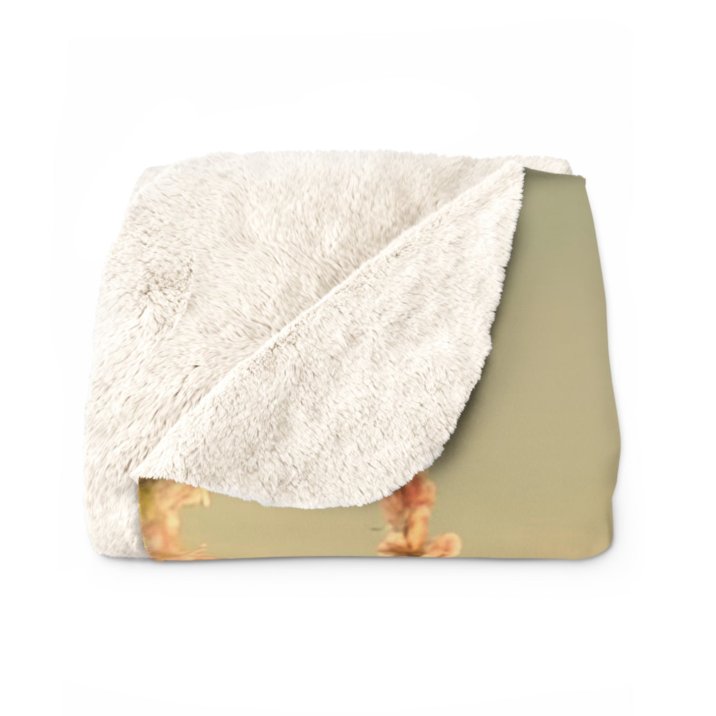 Meadow Sherpa Fleece Blanket