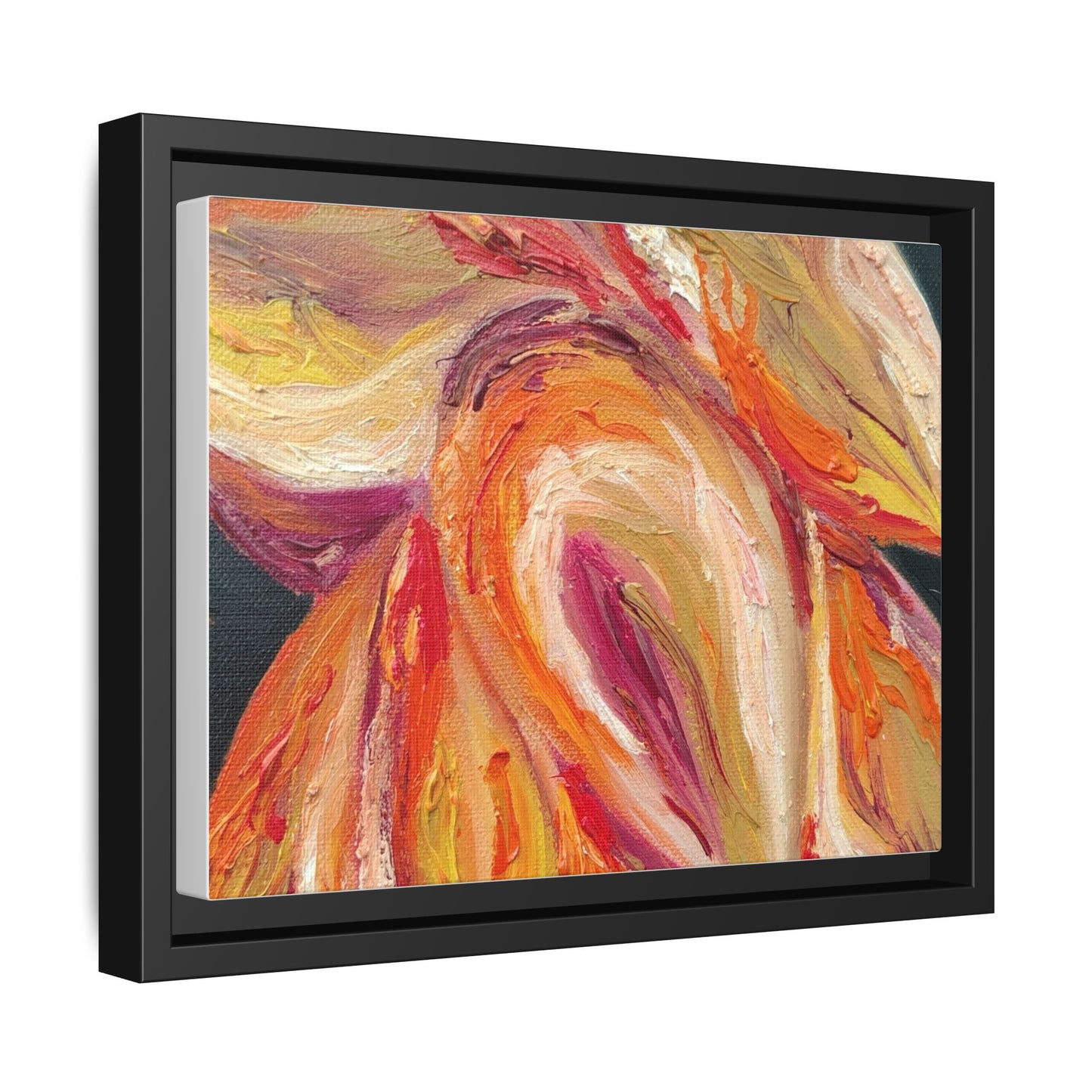 Dramatic Awakening Framed Canvas Art