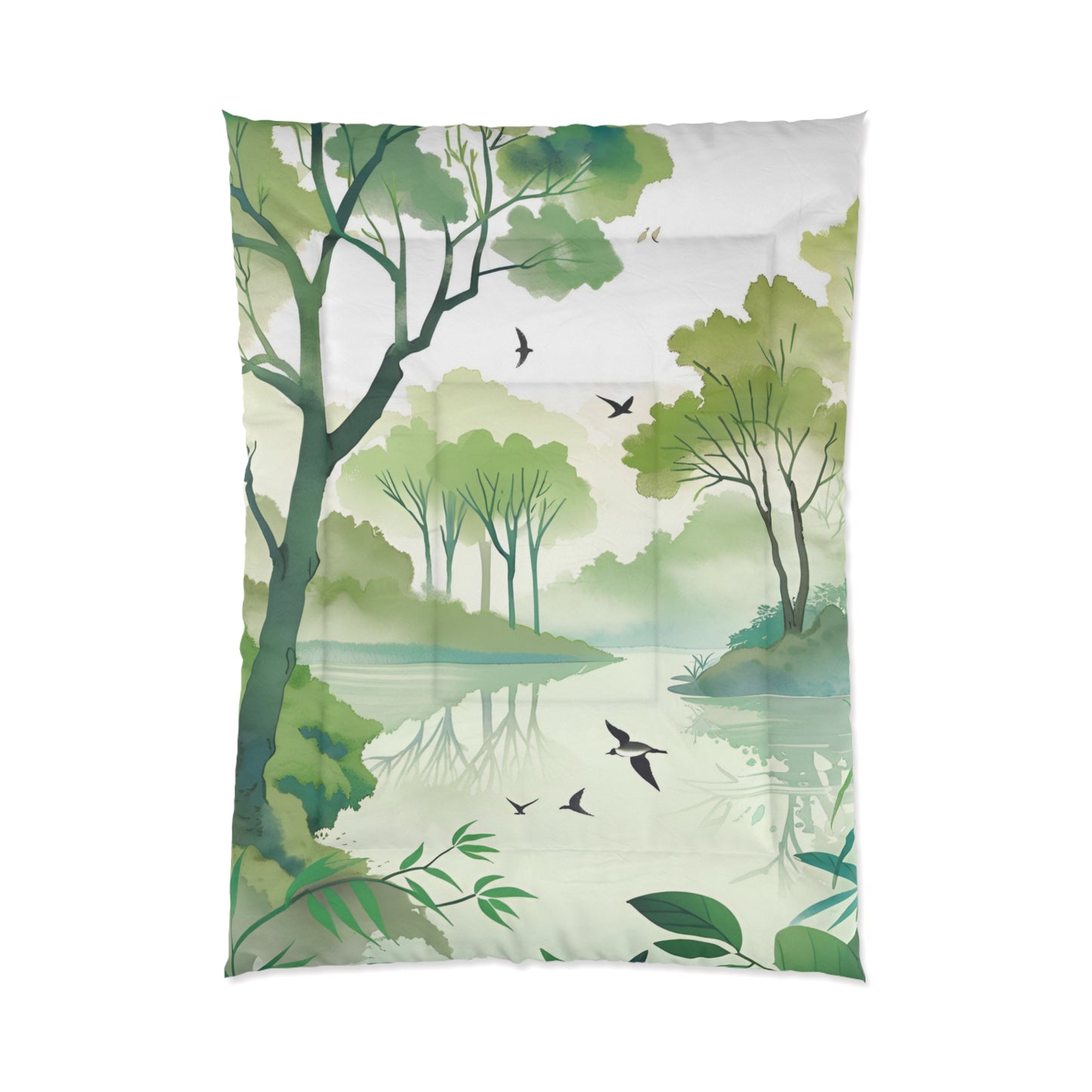 Tree Lake Comforter