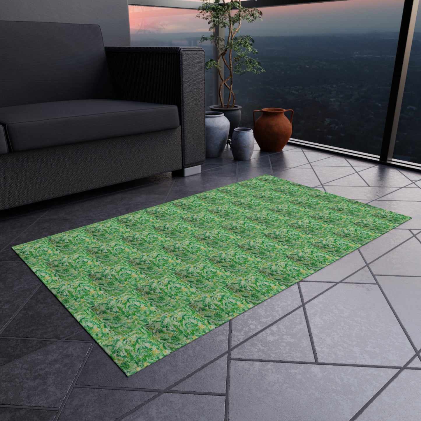 'Windswept - Whispers of Comfort' by Catherine Sweet Outdoor Rug