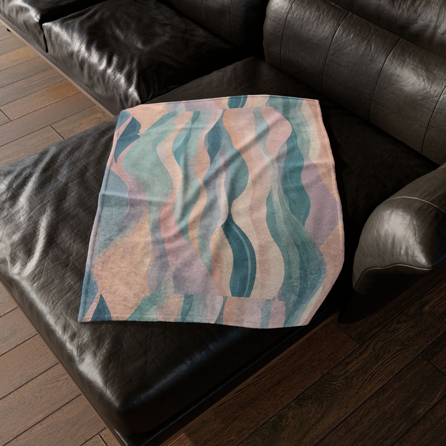 Serenity Wave Soft Polyester Blanket