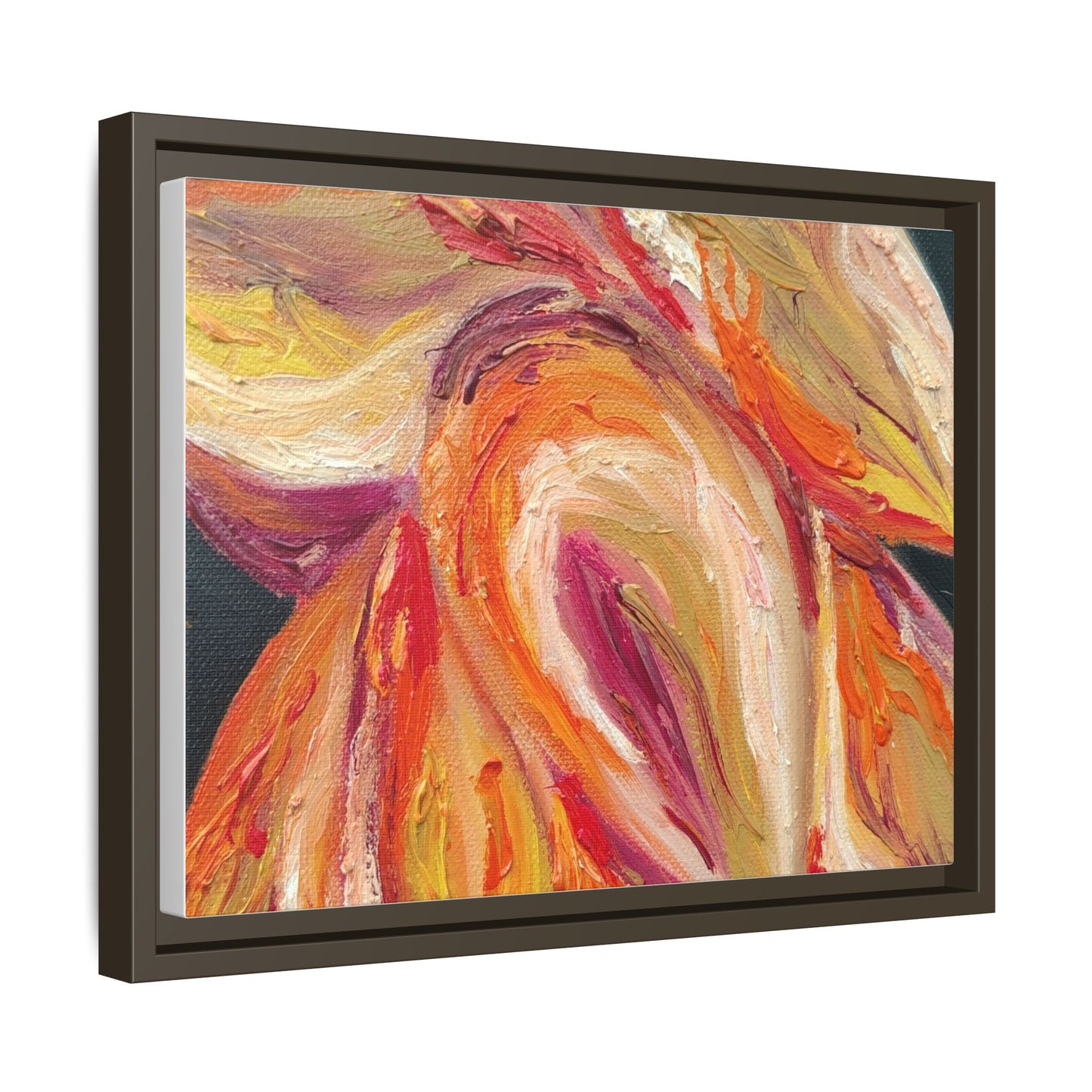 Dramatic Awakening Framed Canvas Art