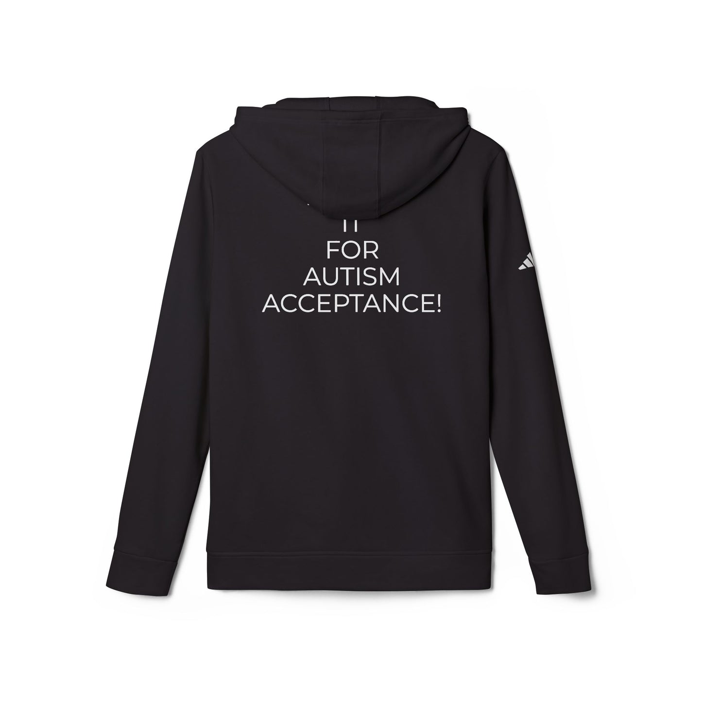 Adidas x Neurodivergent Synergy Unisex Fleece Hoodie - KICKIN’ IT FOR AUTISM ACCEPTANCE!