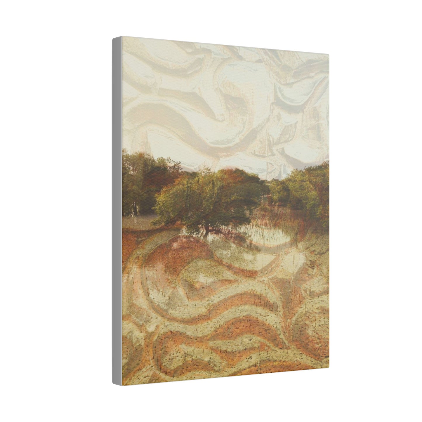 Serene Mangroves Canvas