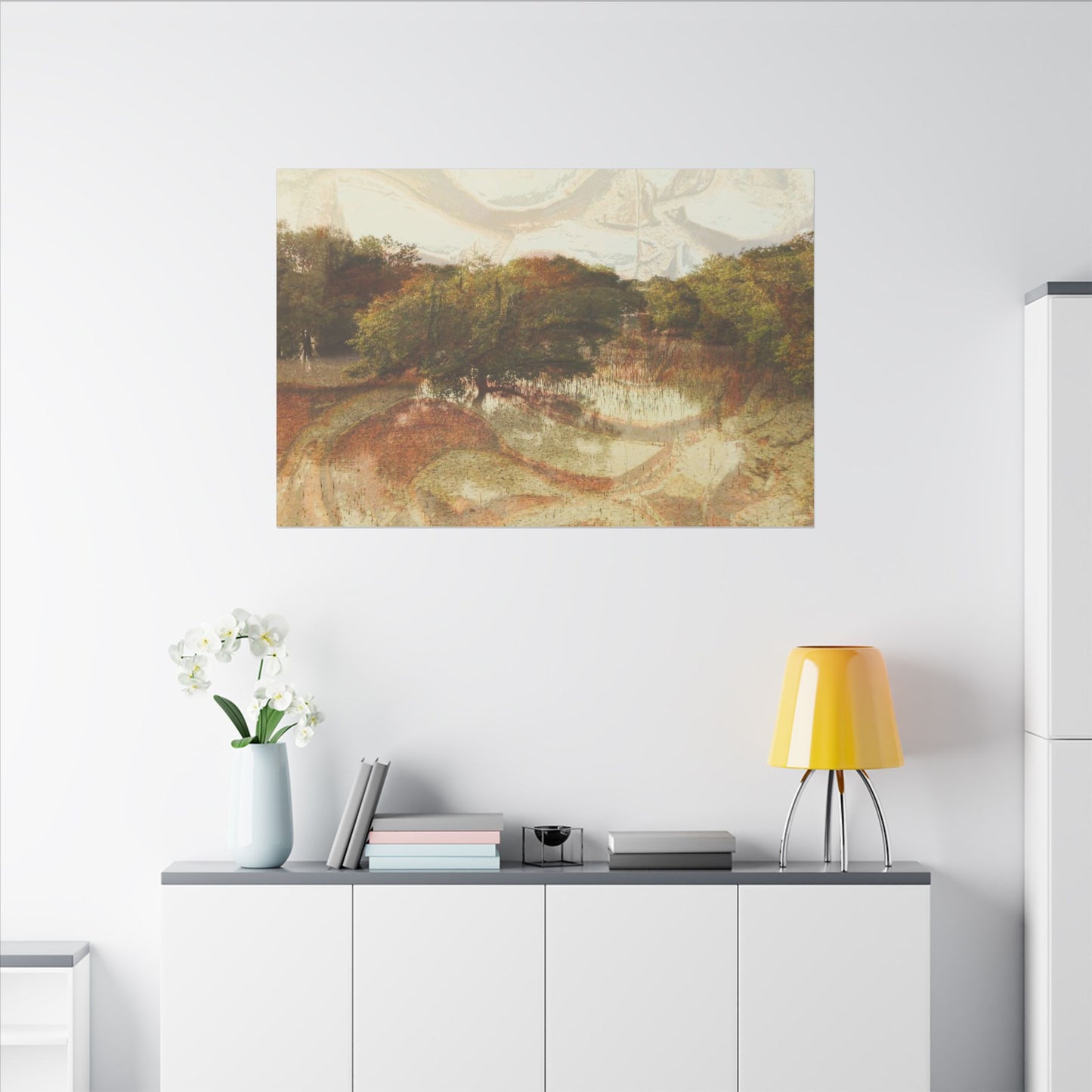 Serene Mangroves Canvas