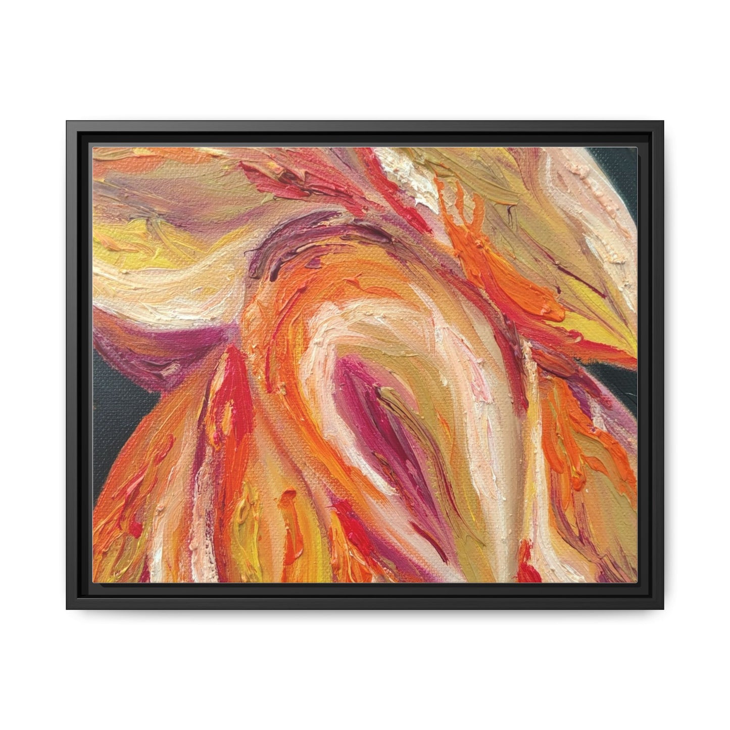 Dramatic Awakening Framed Canvas Art