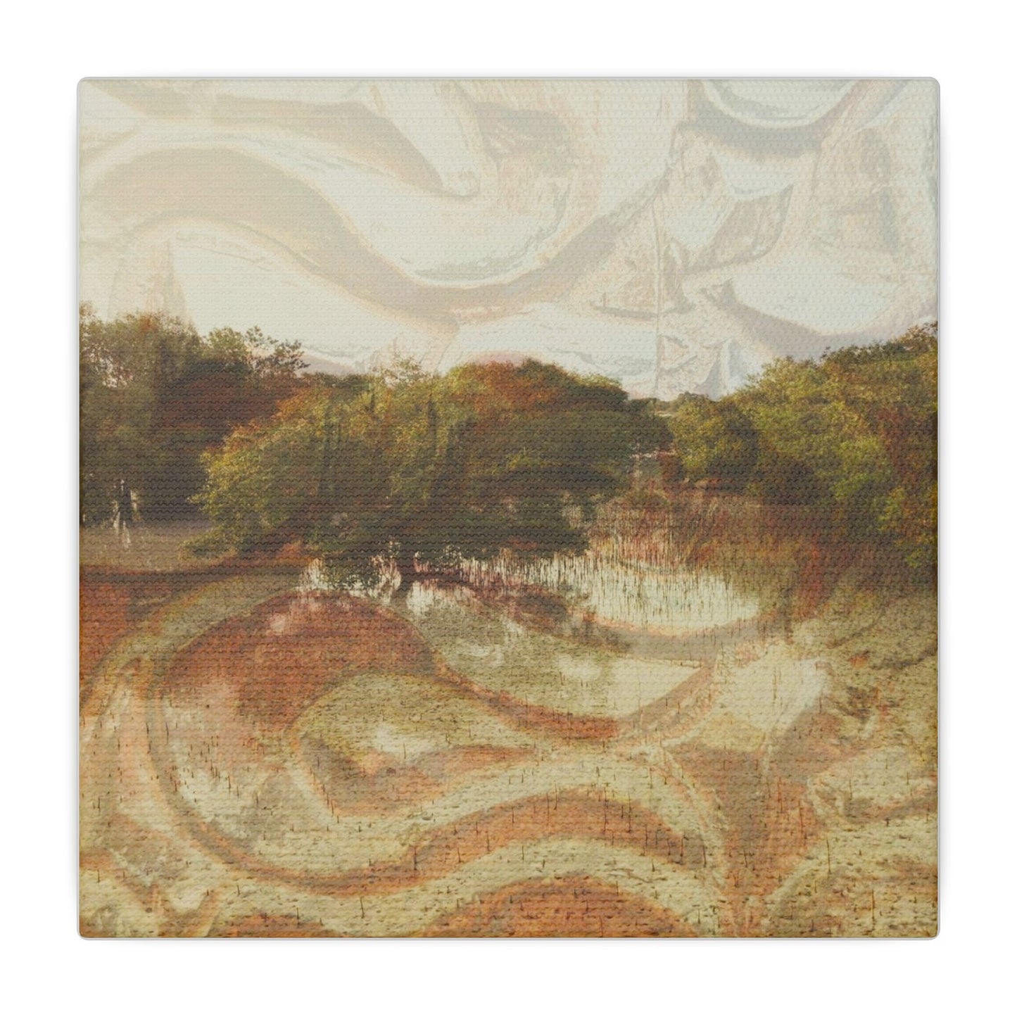 Serene Mangroves Canvas