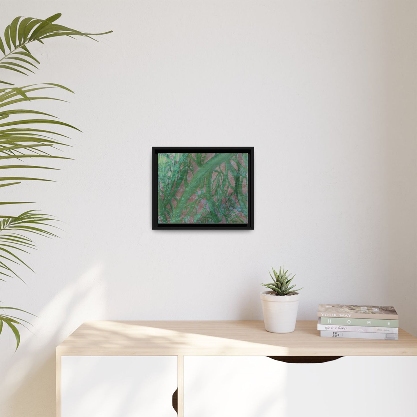 Inner Depths Framed Canvas Art