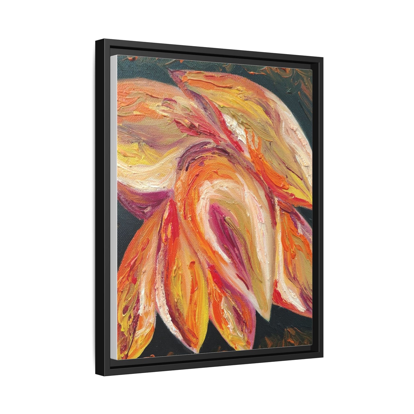 Dramatic Awakening Framed Canvas Art