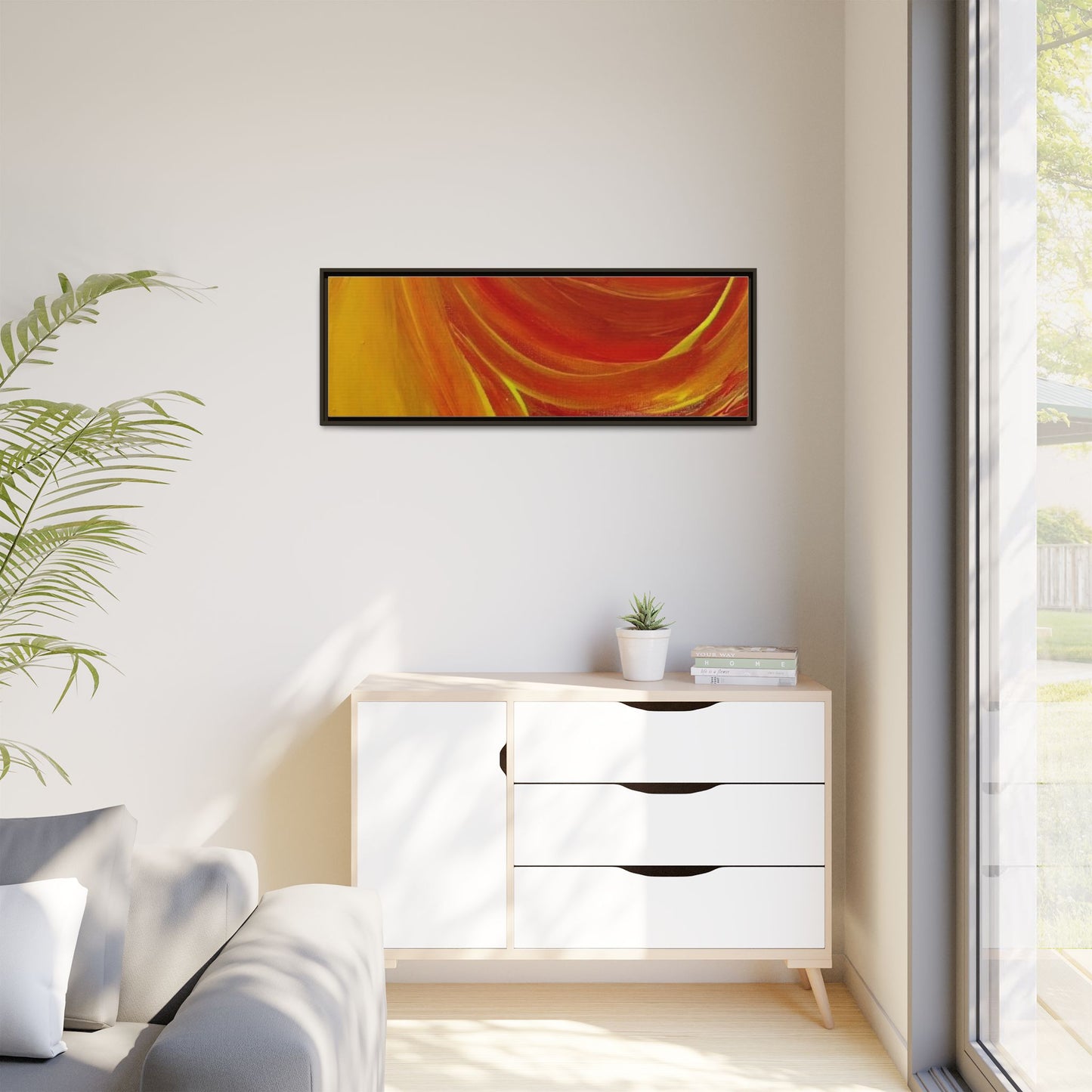 'Autumn' Framed Canvas Art