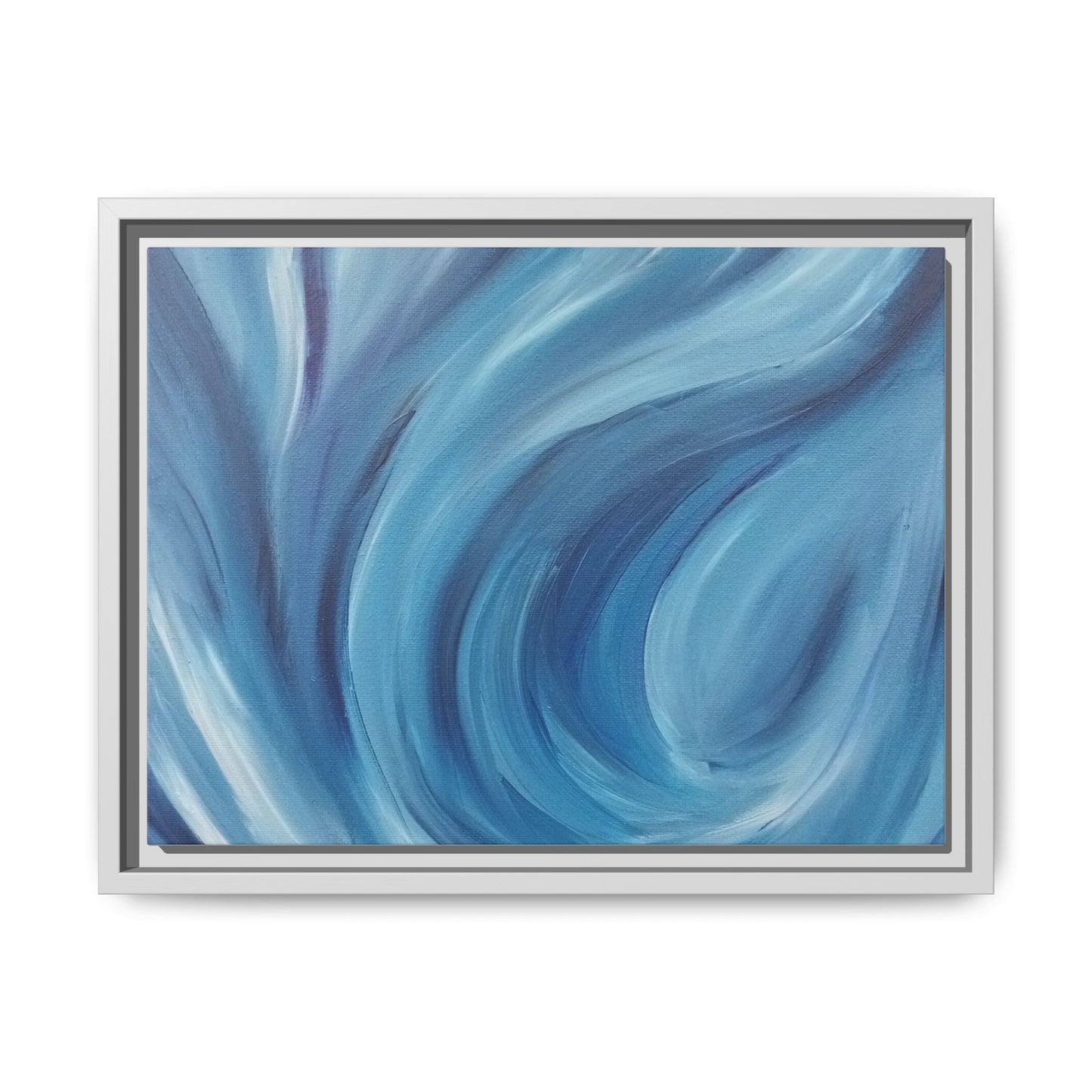 Intrinsic Reflection Framed Canvas Art