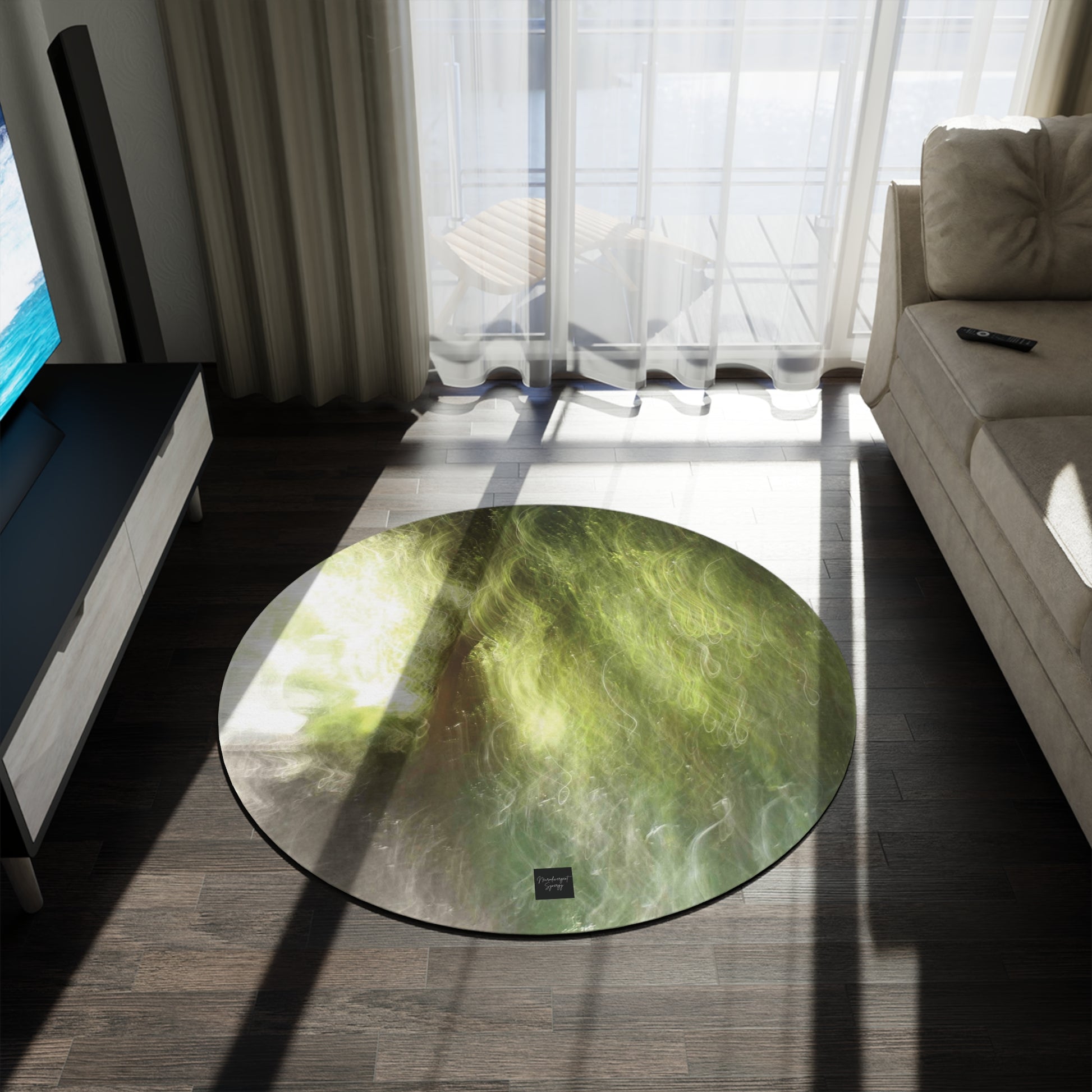 Sage Godrei x Neurodivergent Synergy Round Rug