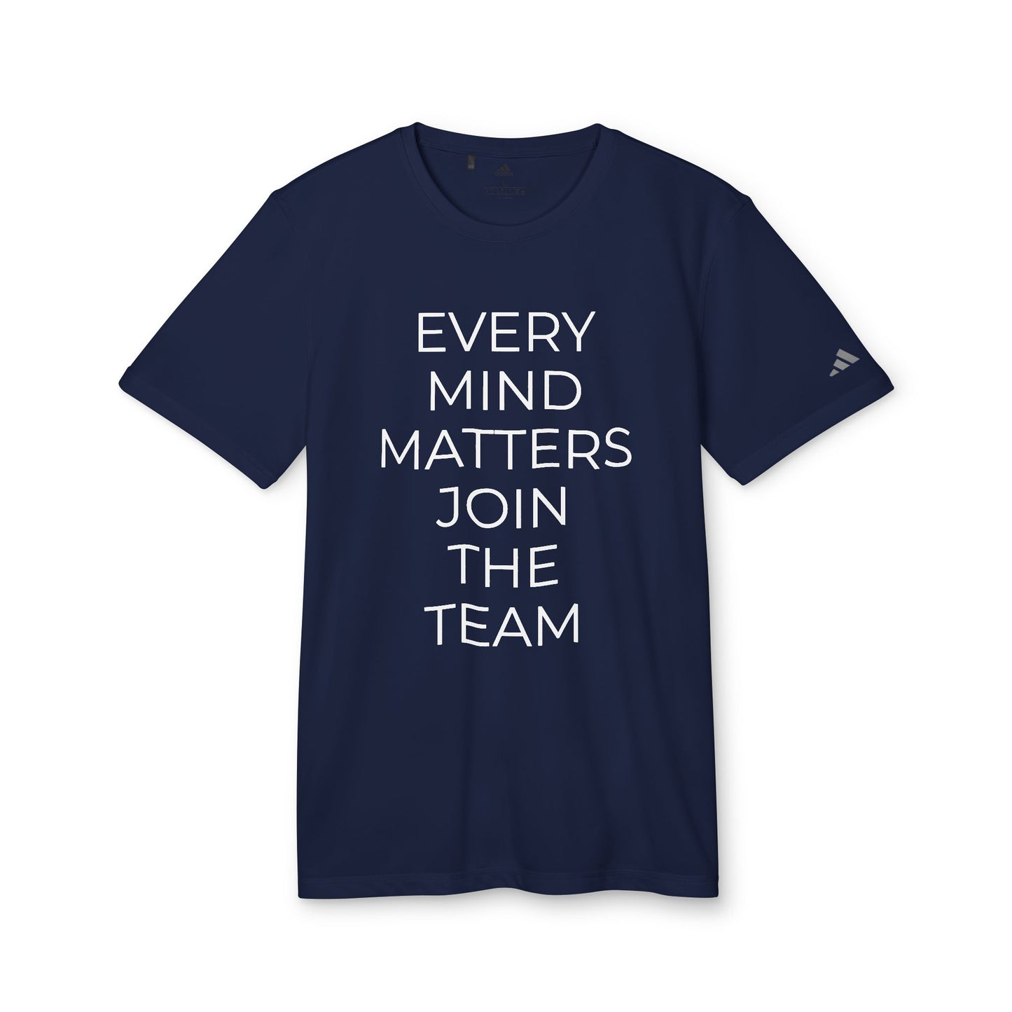 Adidas x Neurodivergent Synergy Unisex Sport T-Shirt EVERY MIND MATTERS JOIN THE TEAM