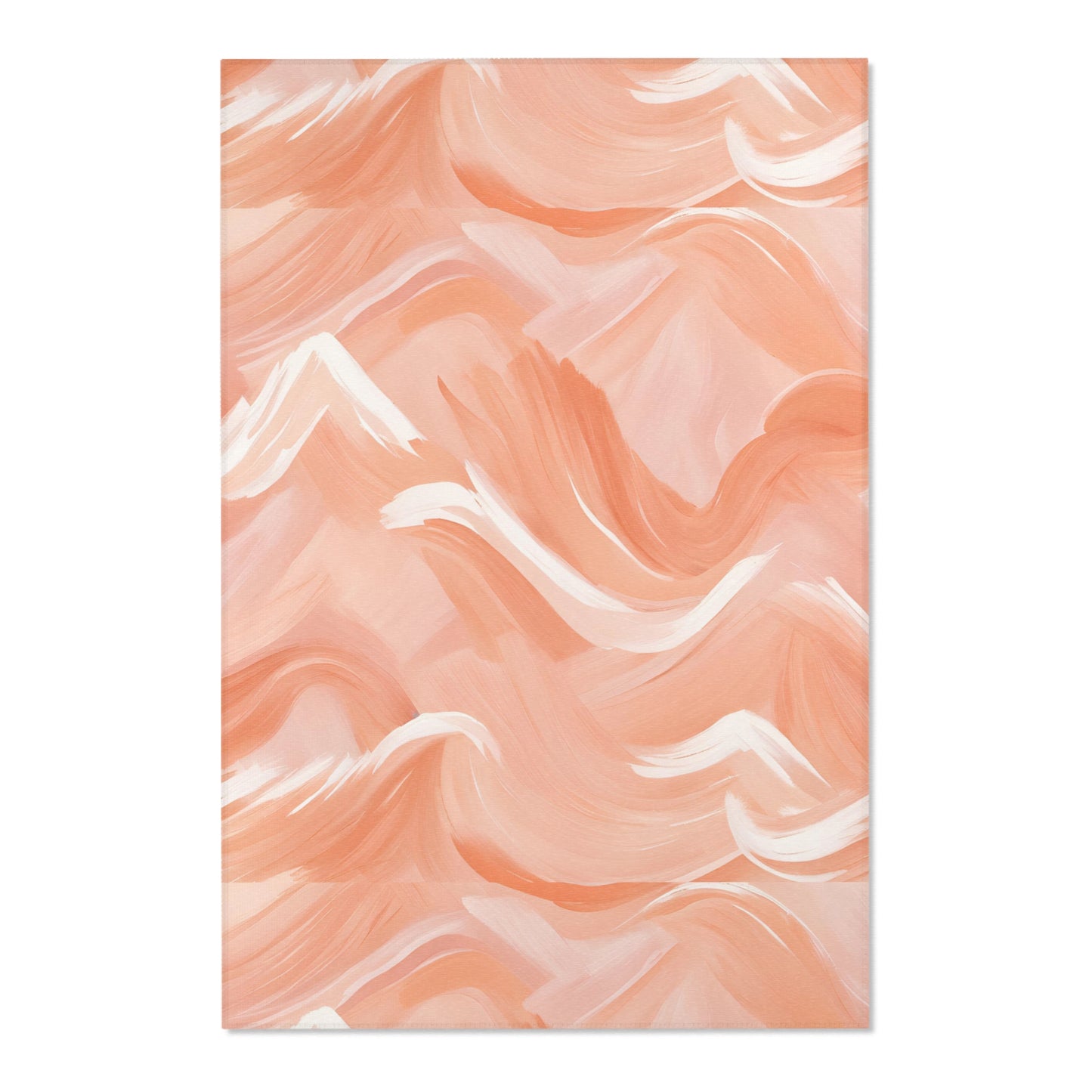Dusk Brushstrokes Area Rugs