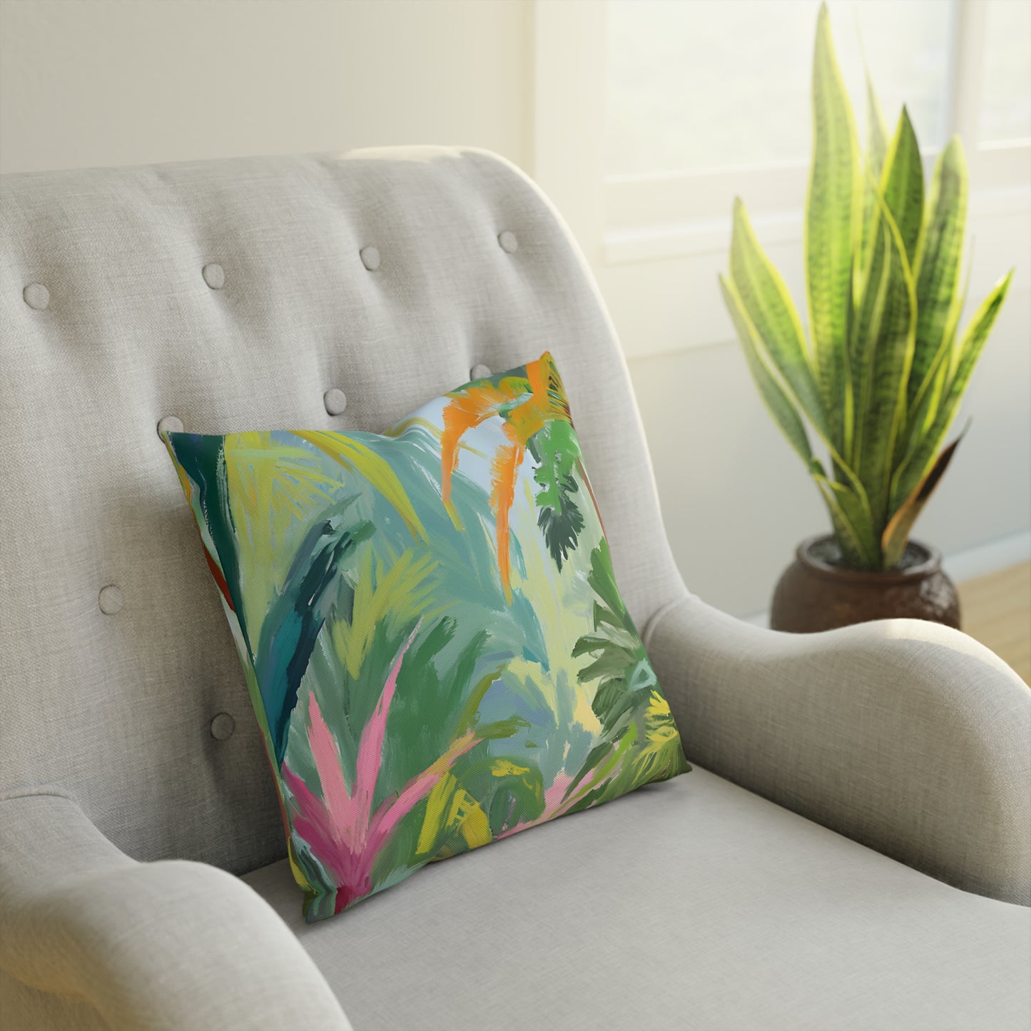 Into The Woods Eco-Friendly Pillow