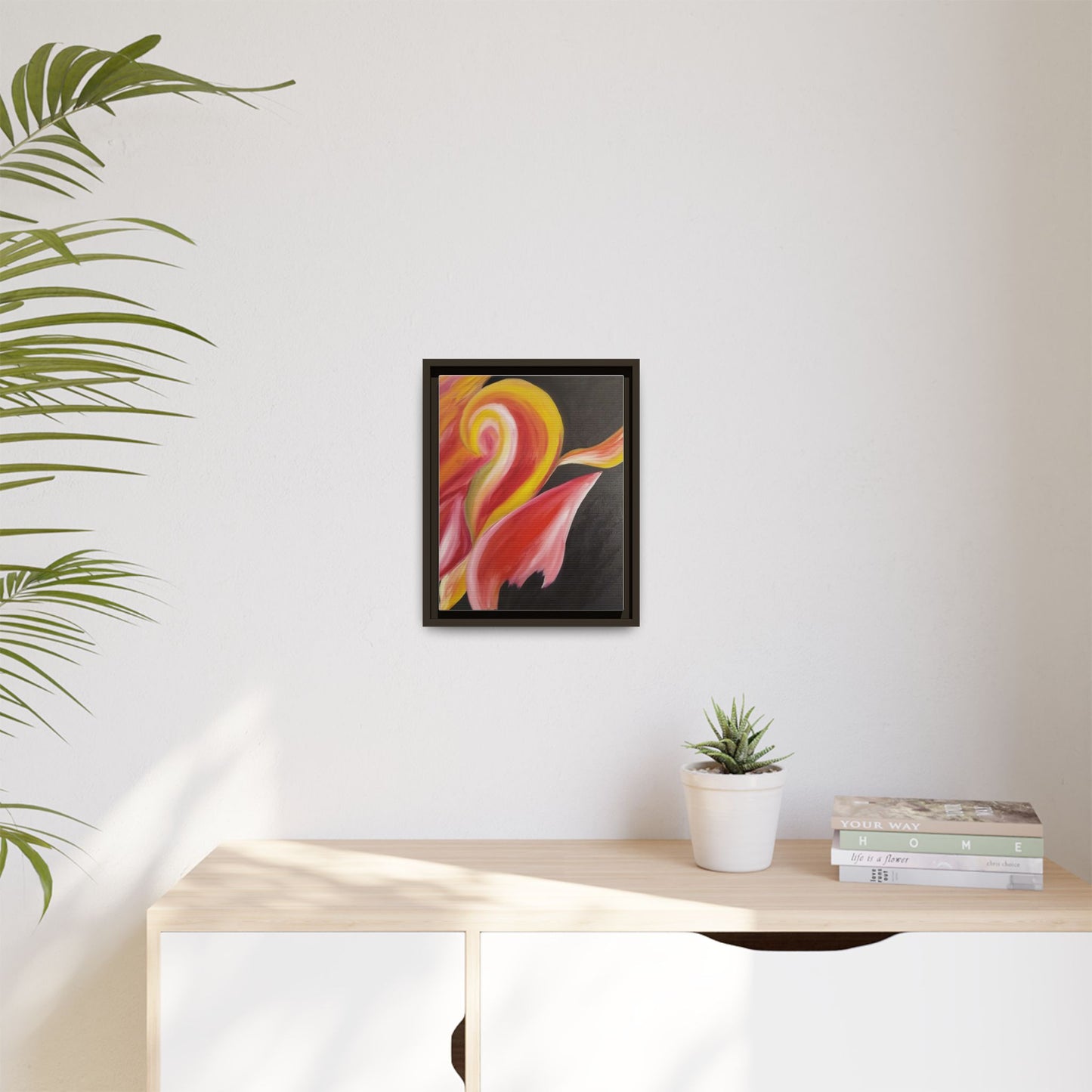 'A Autistic Phoenix' Framed Canvas Art