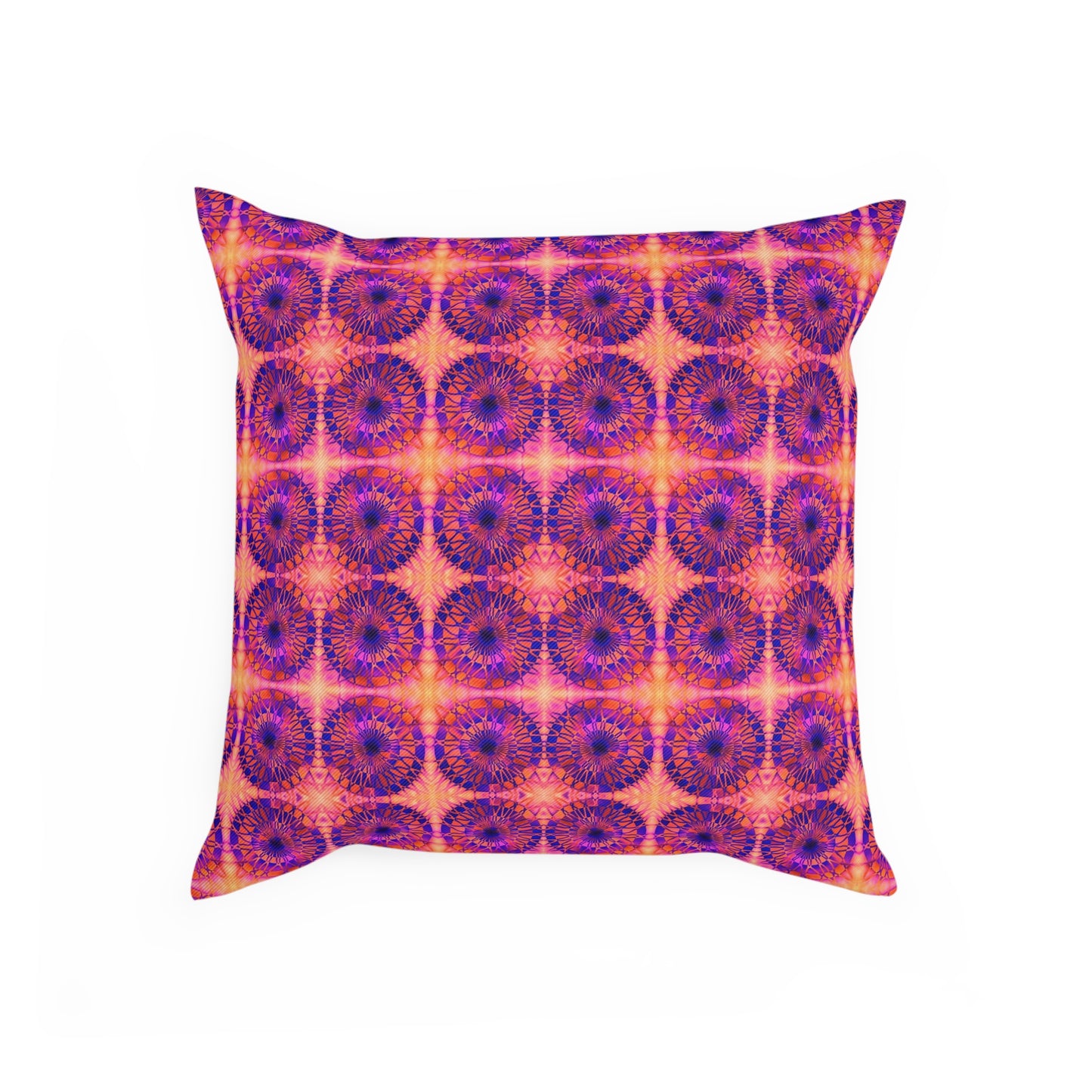Net Circles by Uta Feinstein Pillow