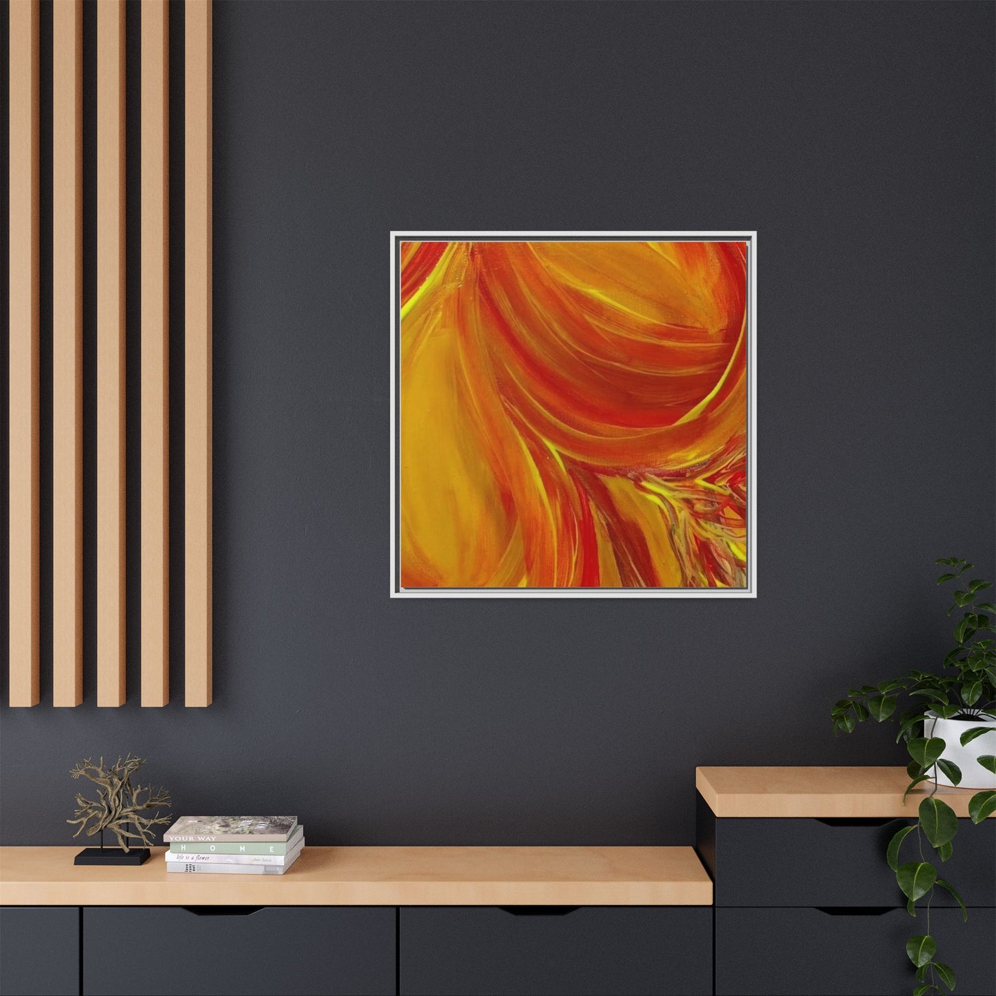 'Autumn' Framed Canvas Art