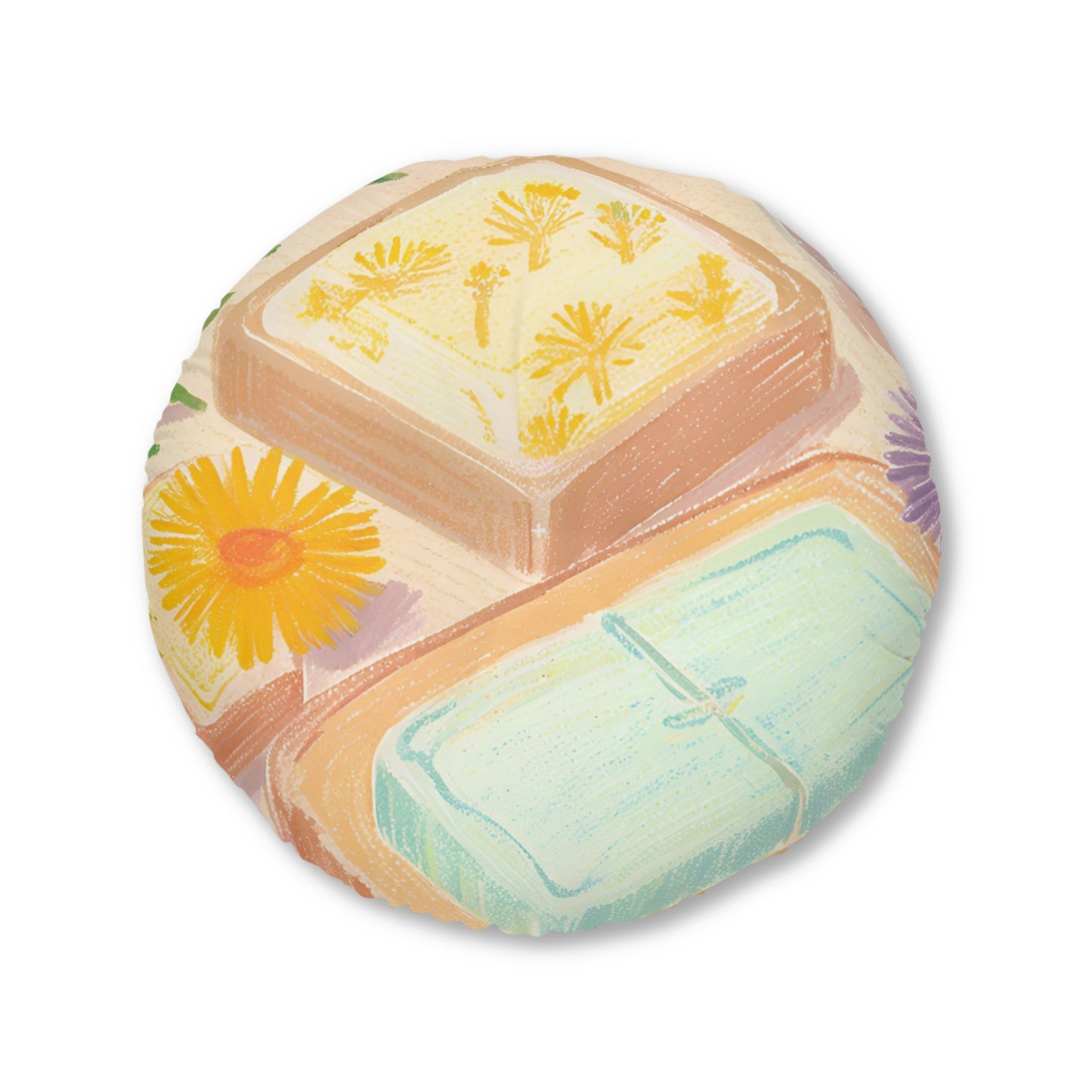 Soap Tufted Floor Pillow