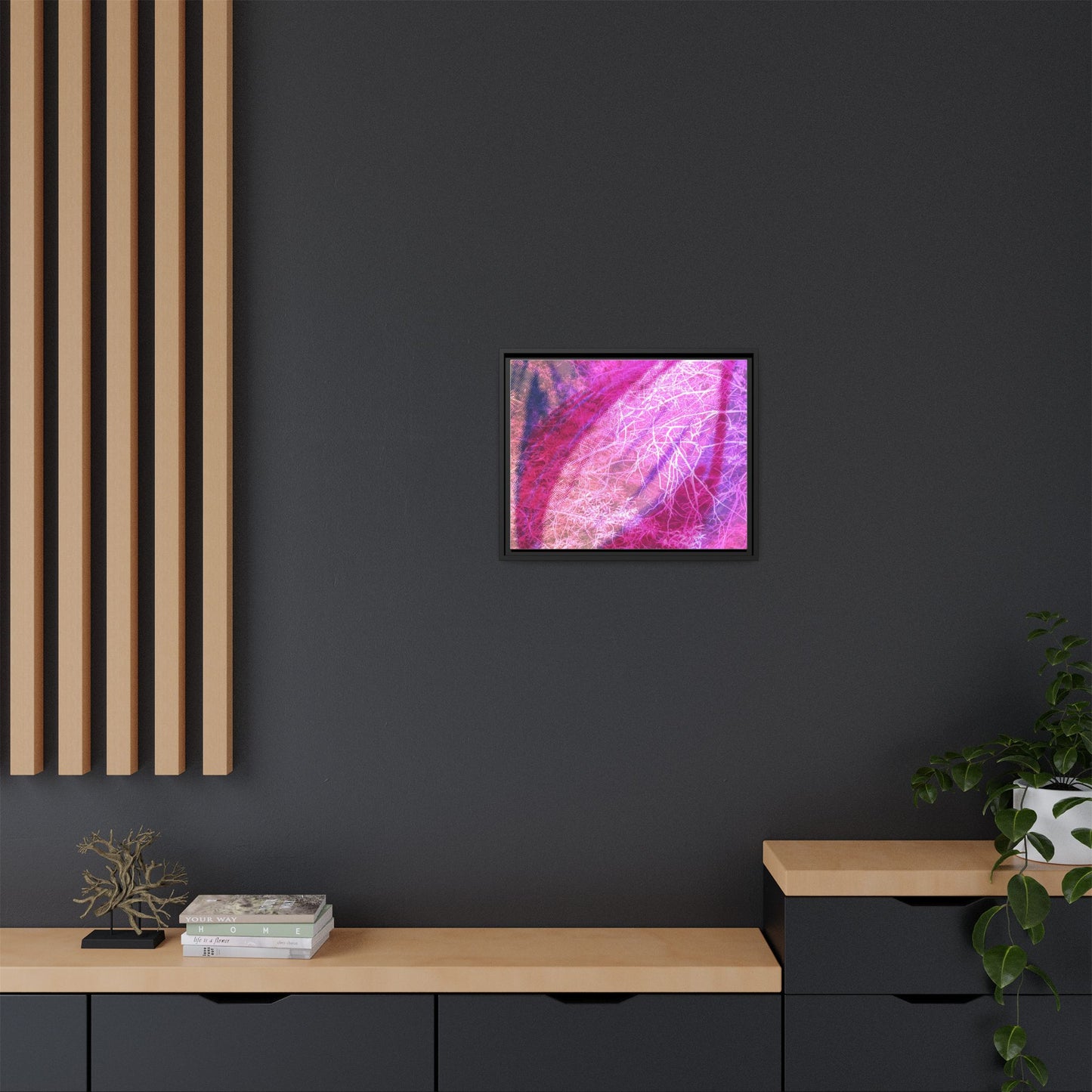 Bloom Framed Canvas Art