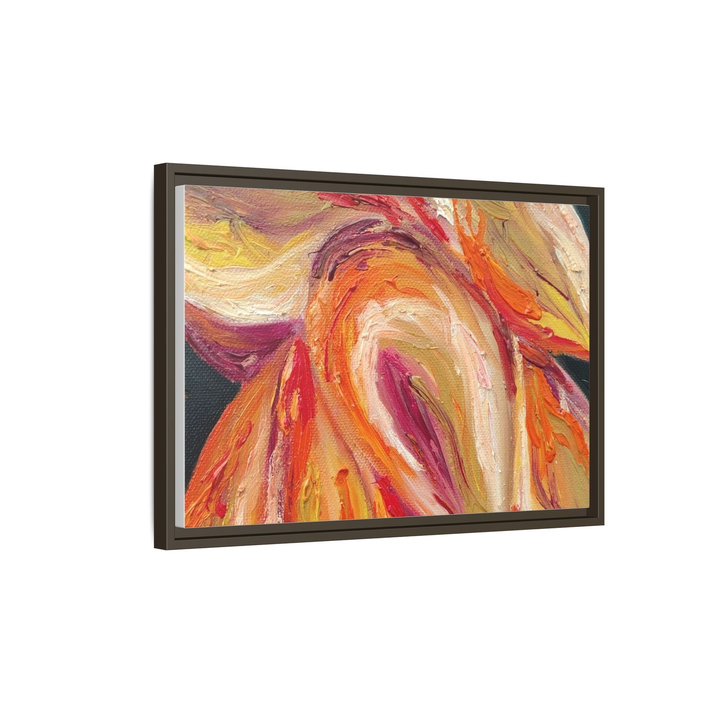 Dramatic Awakening Framed Canvas Art