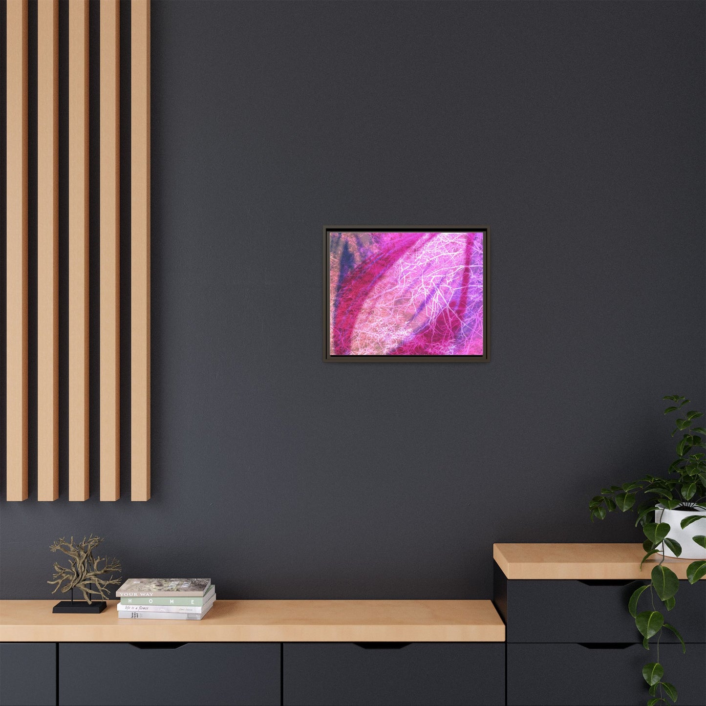 Bloom Framed Canvas Art