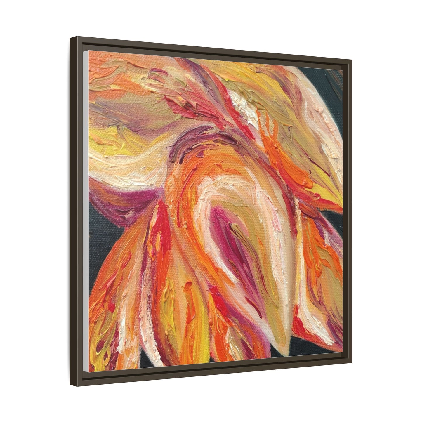 Dramatic Awakening Framed Canvas Art