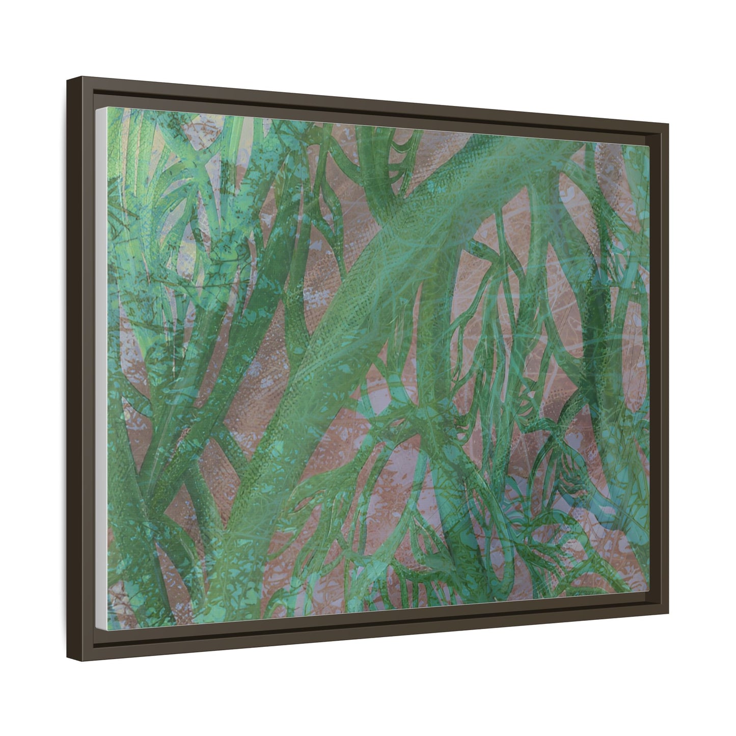 Inner Depths Framed Canvas Art