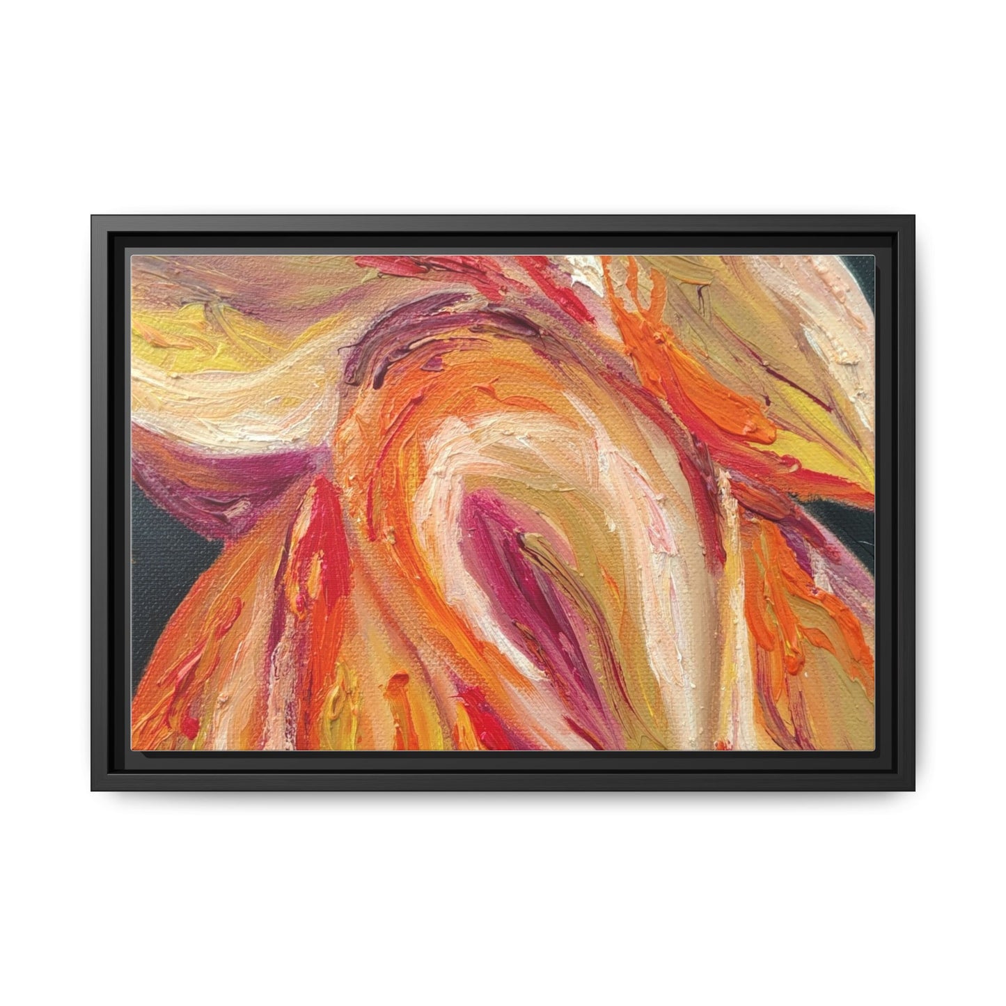 Dramatic Awakening Framed Canvas Art