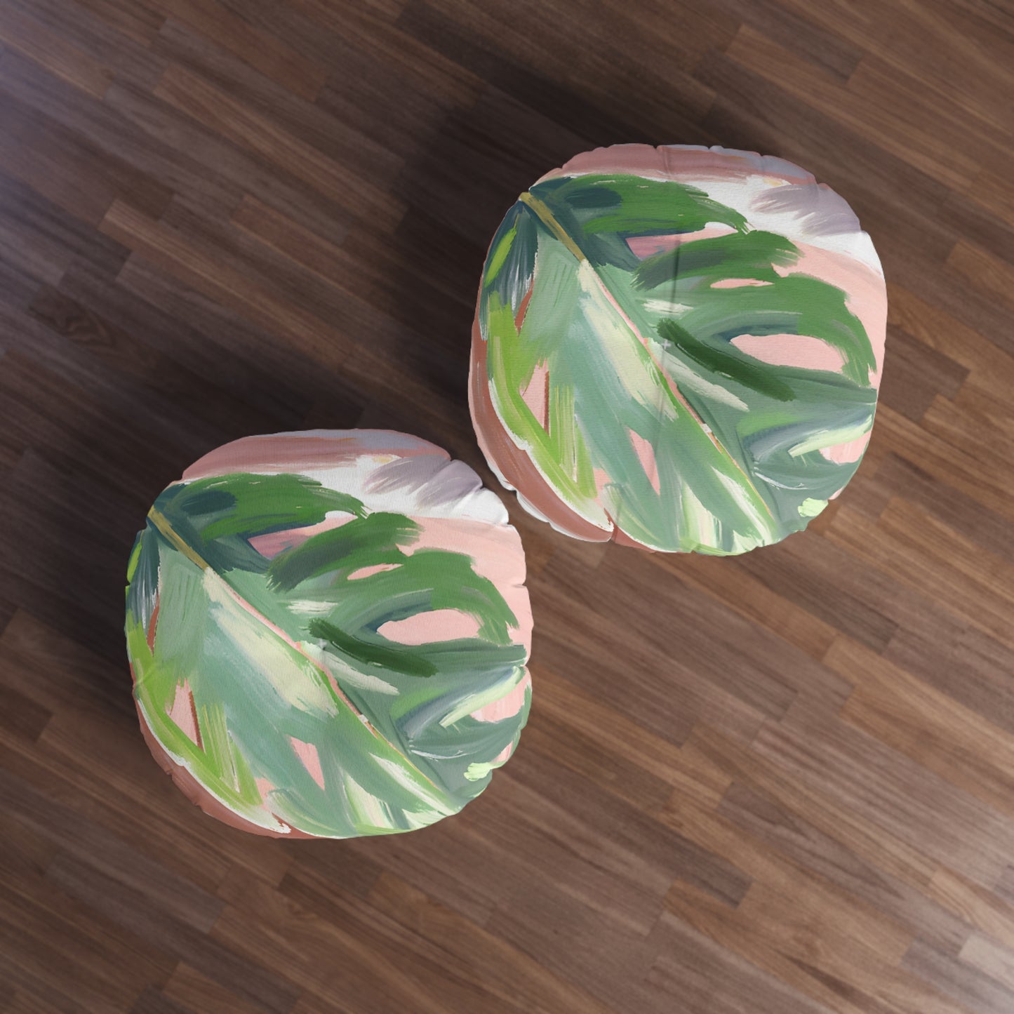 The Leaf Tufted Floor Pillow