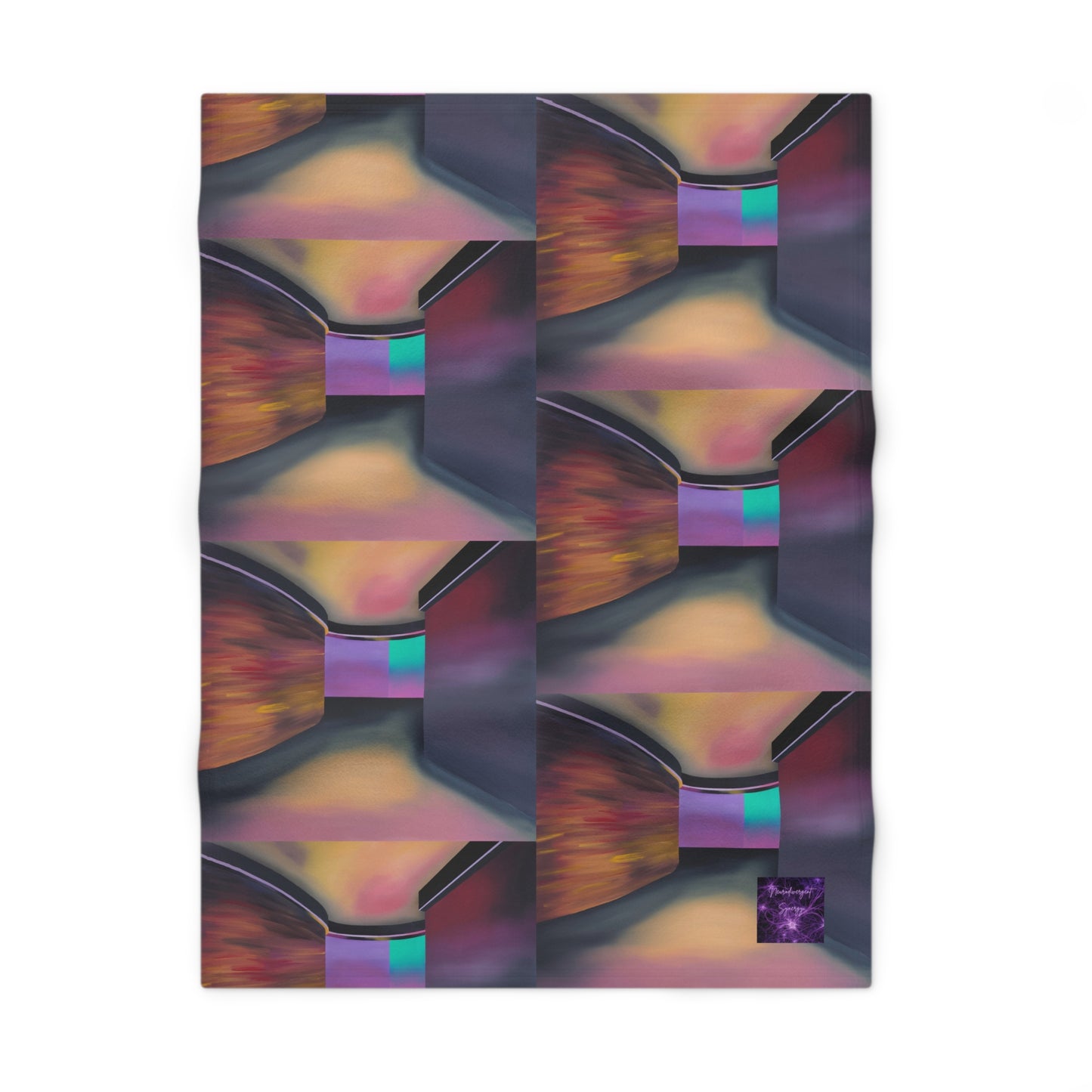 'Around The Corner' by Sarah Pooley Soft Fleece Baby Blanket