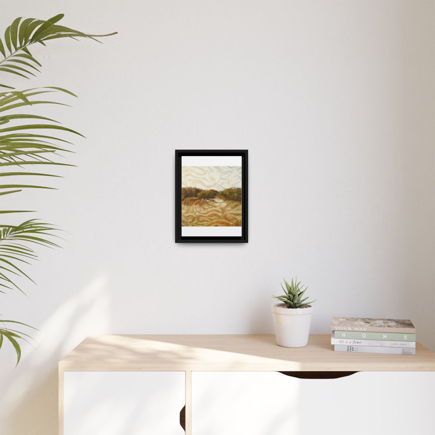 Serene Mangroves Framed Canvas Art