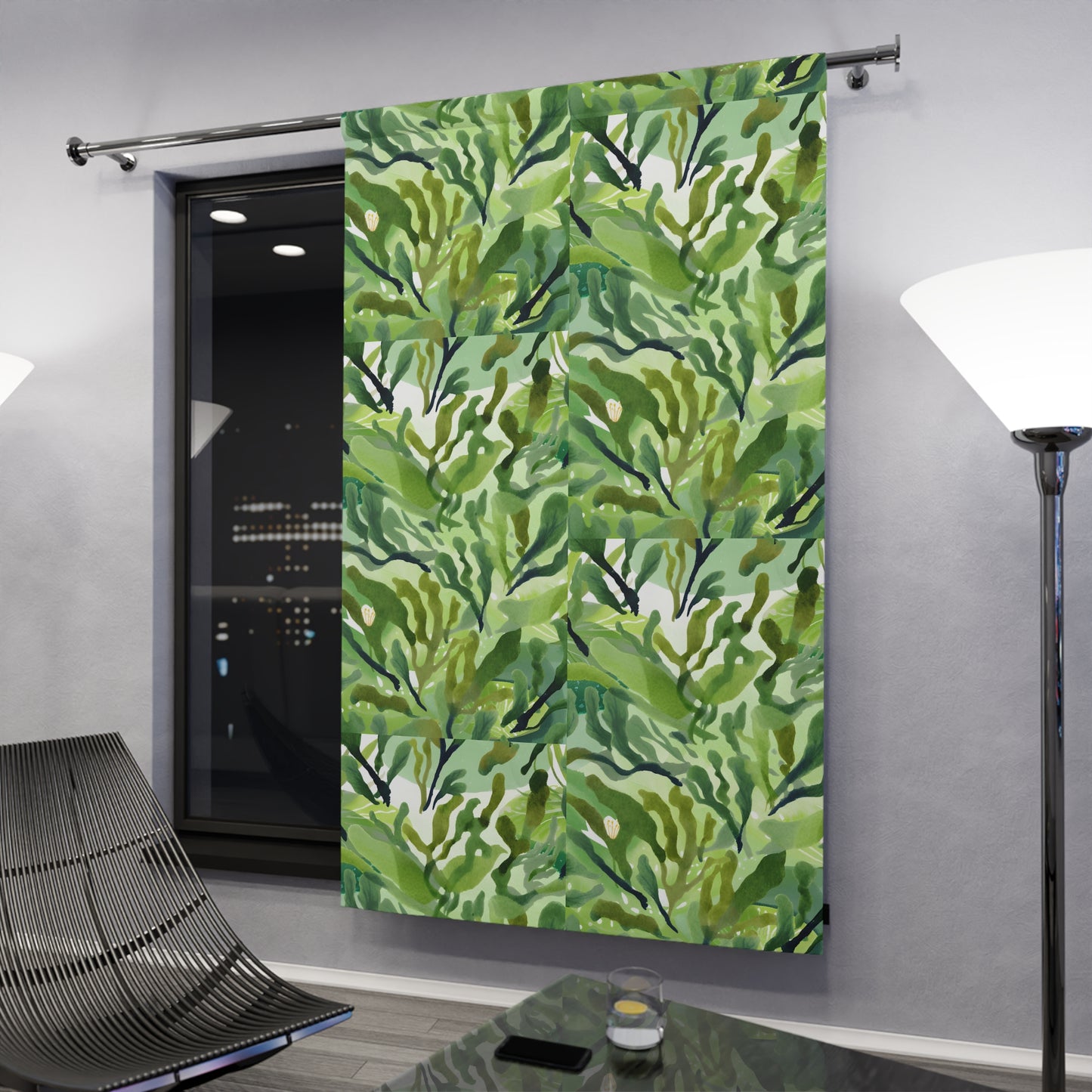 Pond Algae Window Curtain (1 Piece)