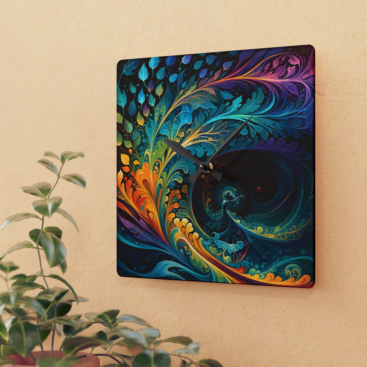 The Rhythm of Expression by Madland Wall Clock