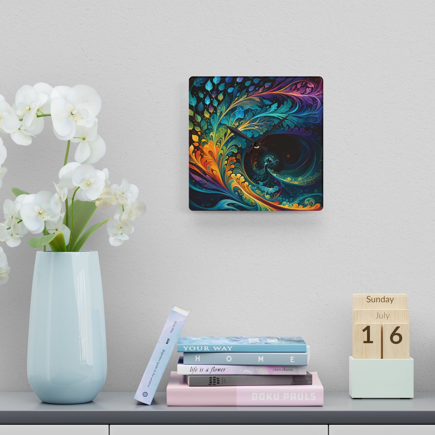 The Rhythm of Expression by Madland Wall Clock